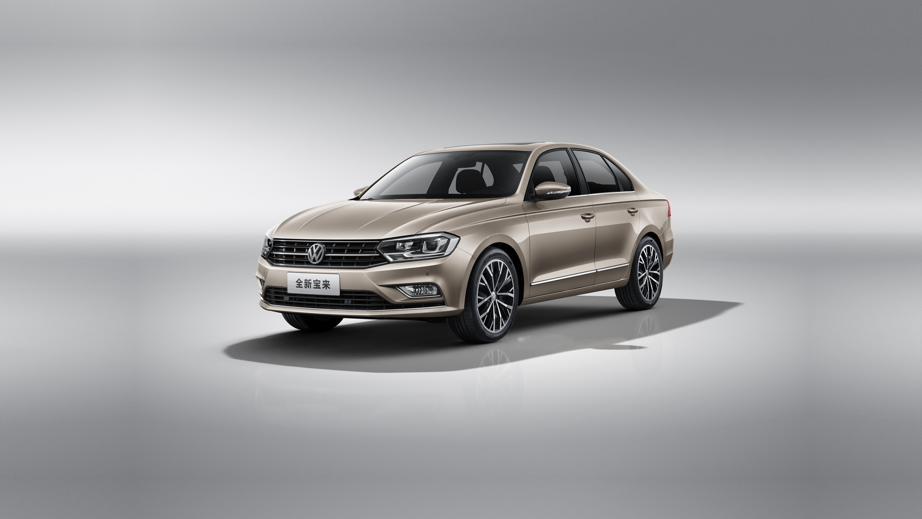 Volkswagen Bora, sedan, grey, HD Wallpaper
