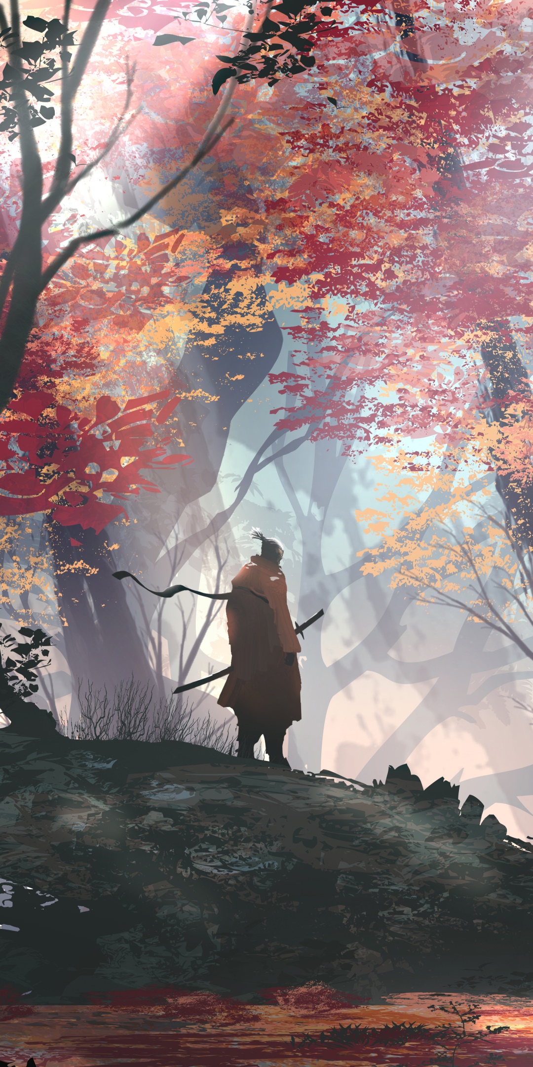 Video Game Sekiro: Shadows Die Twice, Samurai, 1080x2160, Phone HD Wallpaper
