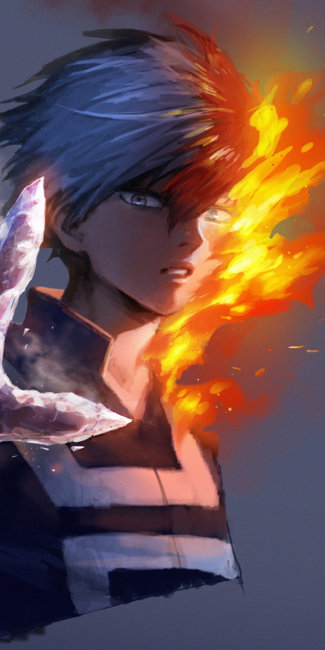 Anime My Hero Academia, Shoto Todoroki, 1080x2160, Phone HD Wallpaper