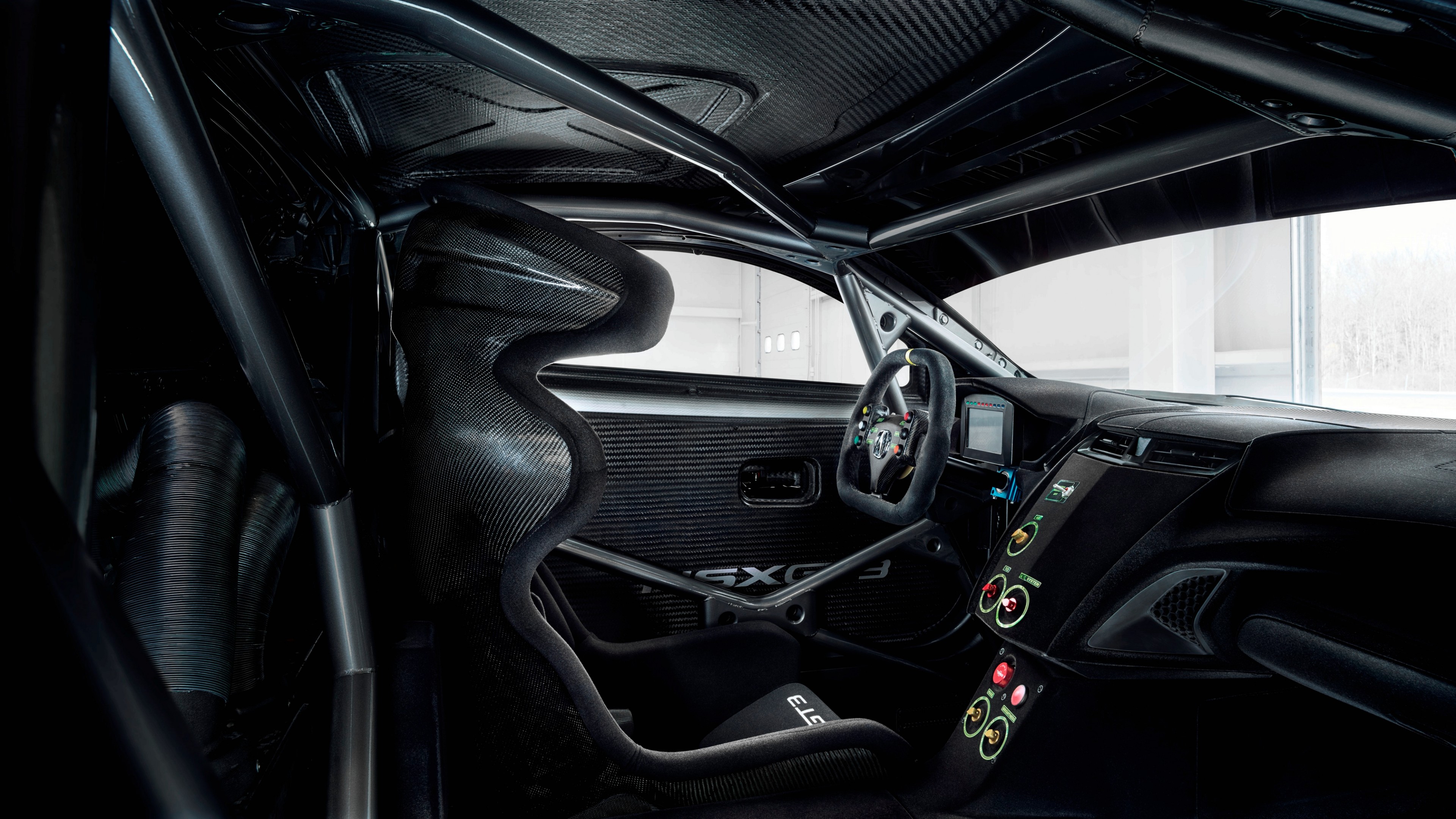 Acura NSX GT 3, NYIAS 2016, interior, HD Wallpaper