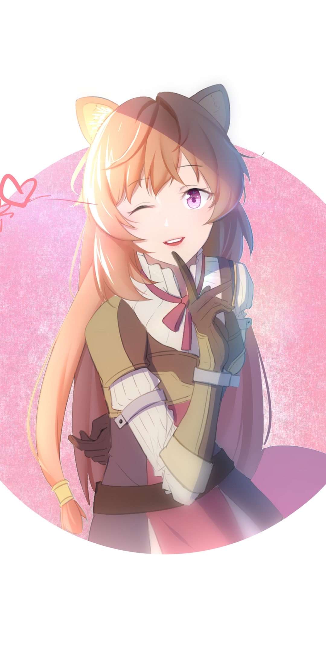 Anime The Rising of the Shield Hero, Raphtalia (The Rising Of The Shield Hero), 1080x2160, Phone HD Wallpaper