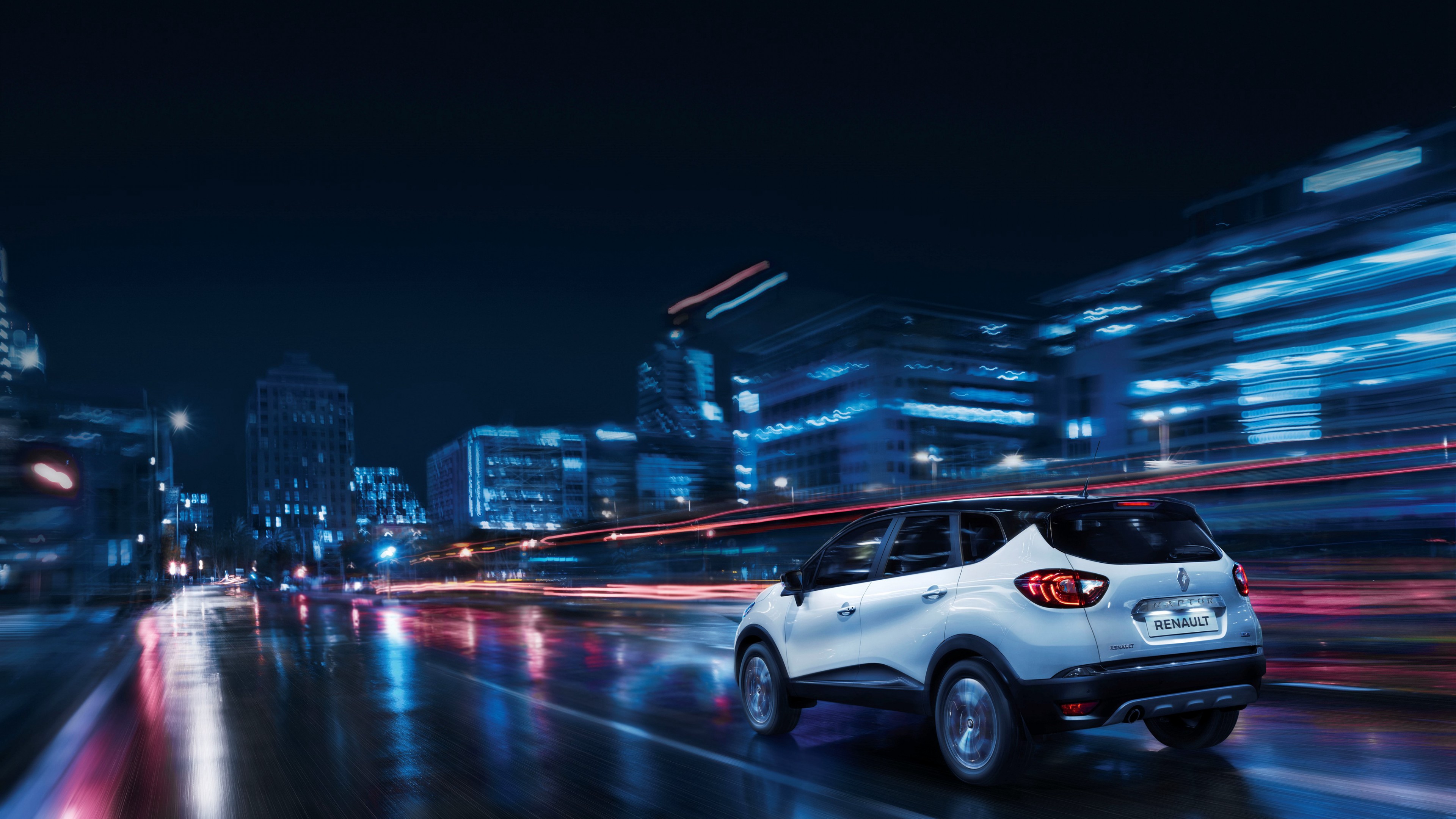 Renault Kaptur, crossover, white, HD Wallpaper