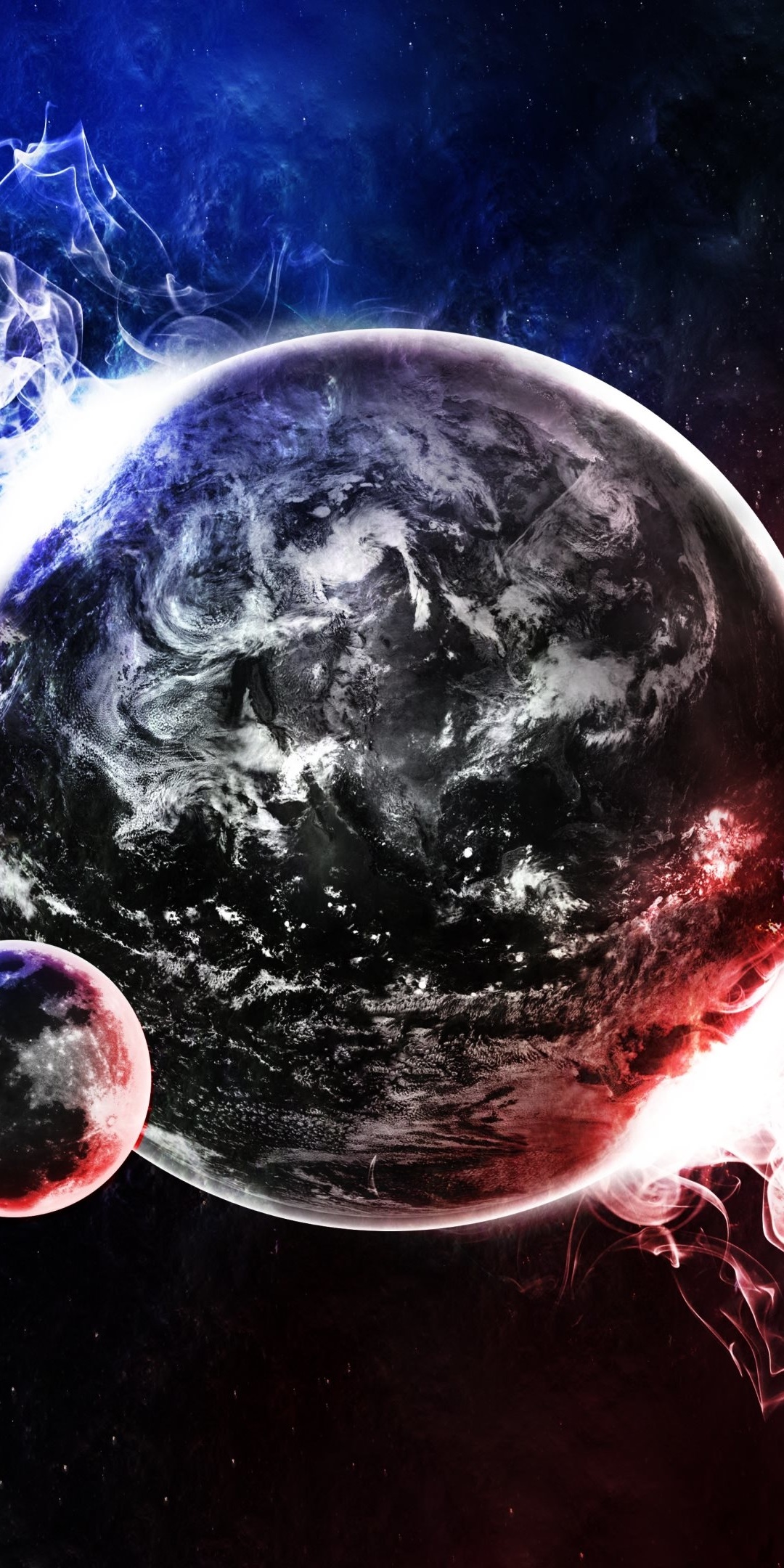 Sci Fi Planets, 1080x2160, Phone HD Wallpaper