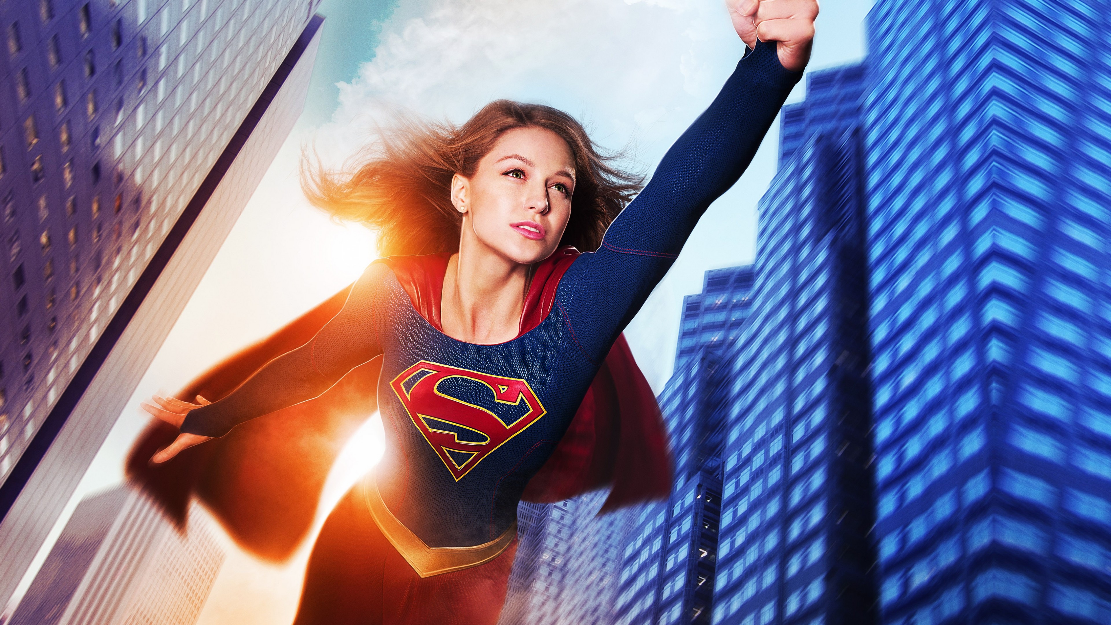 Supergirl, Melissa Benoist, Best TV Series, HD Wallpaper