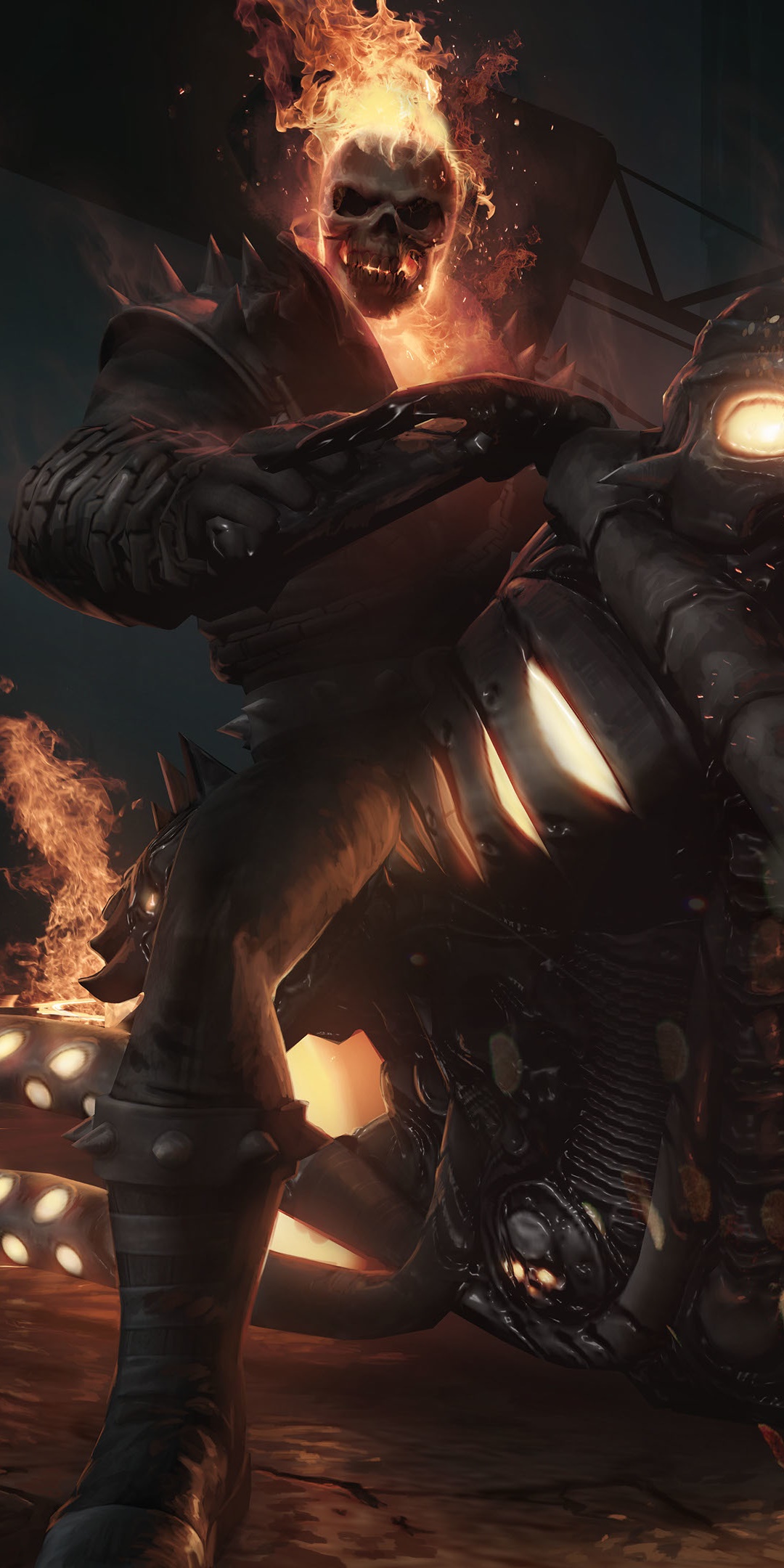 Comics Ghost Rider, 1080x2160, Phone HD Wallpaper