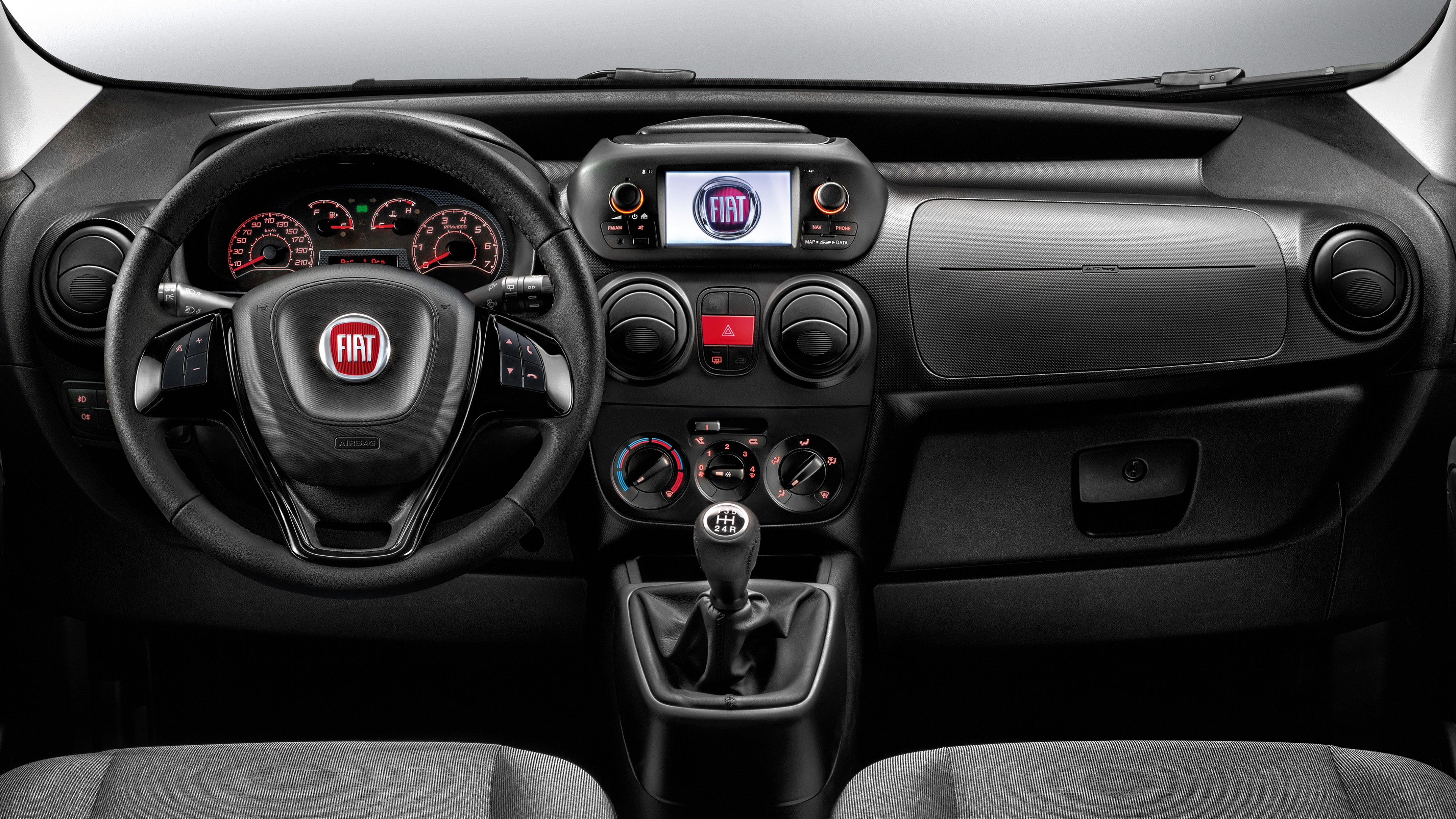 Fiat Fiorino Adventure, interior, HD Wallpaper