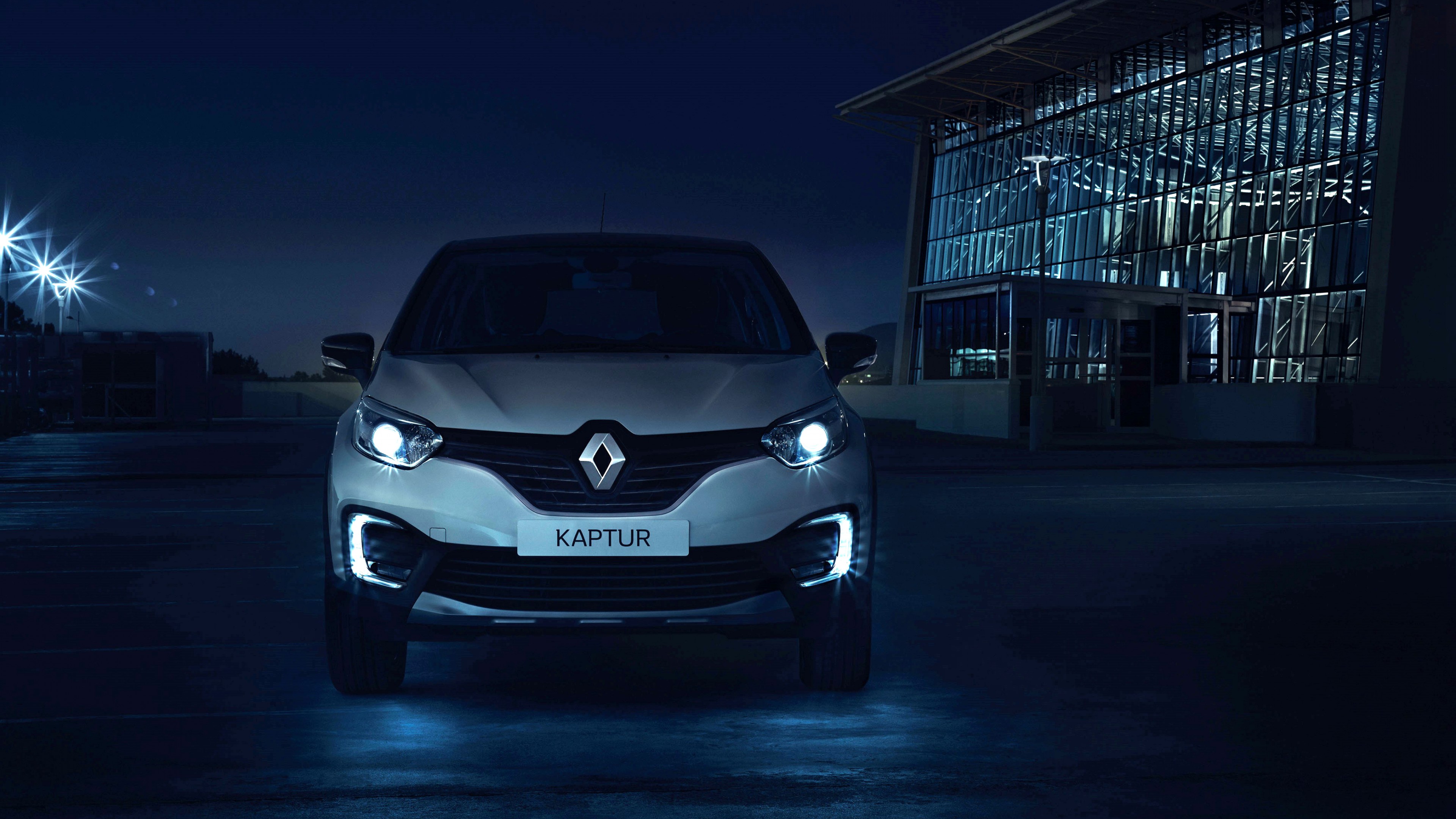 Renault Kaptur, crossover, white, HD Wallpaper