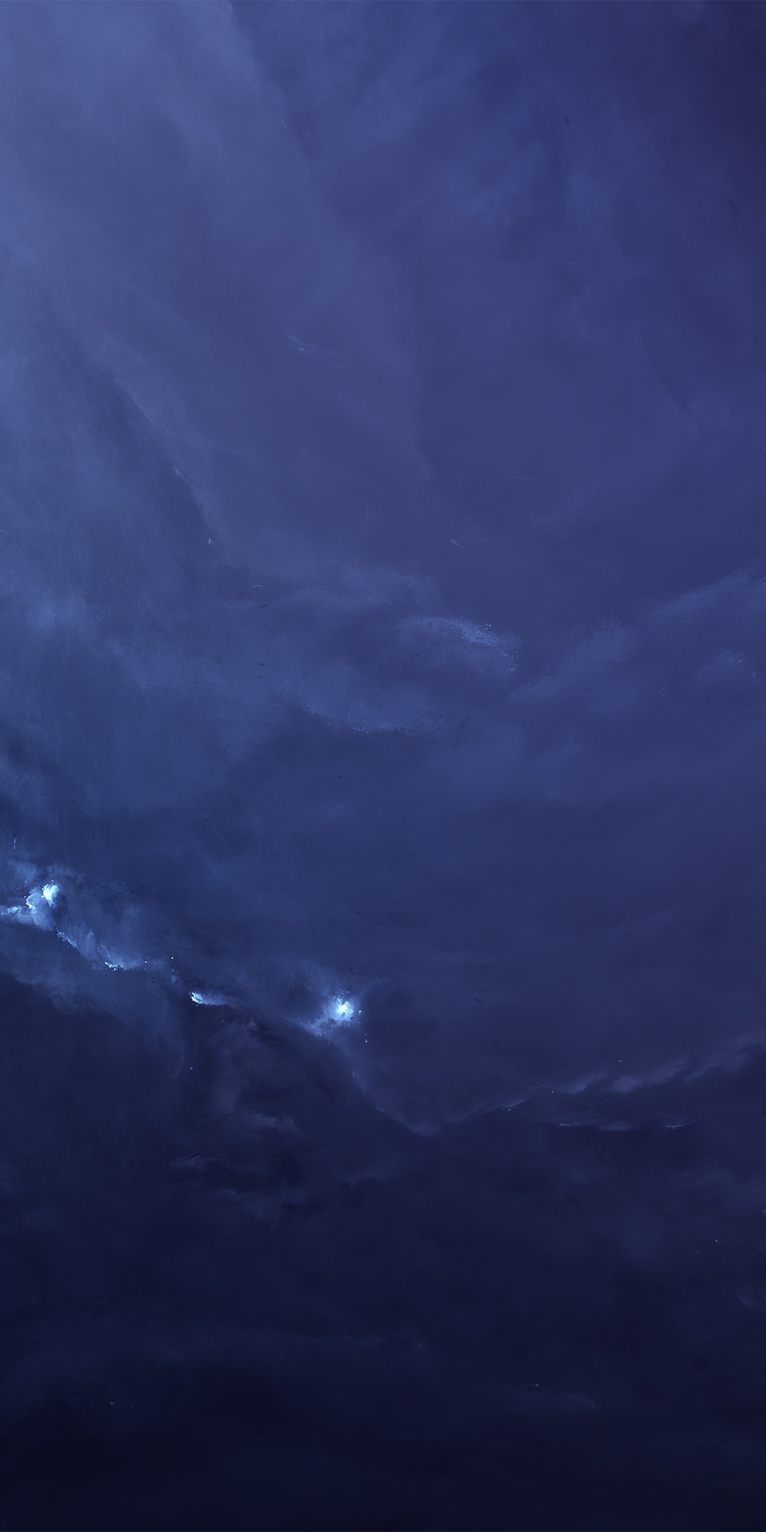 Sci Fi Nebula, Space, Blue, 1080x2160, Phone HD Wallpaper
