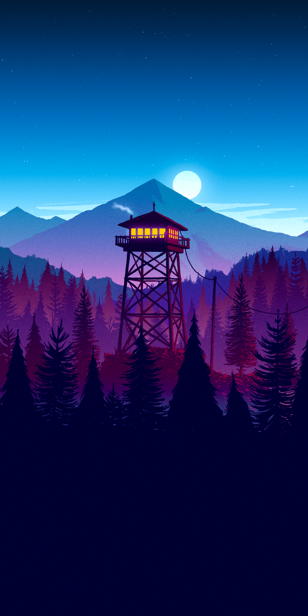 Video Game Firewatch, 1080x2160, Phone HD Wallpaper