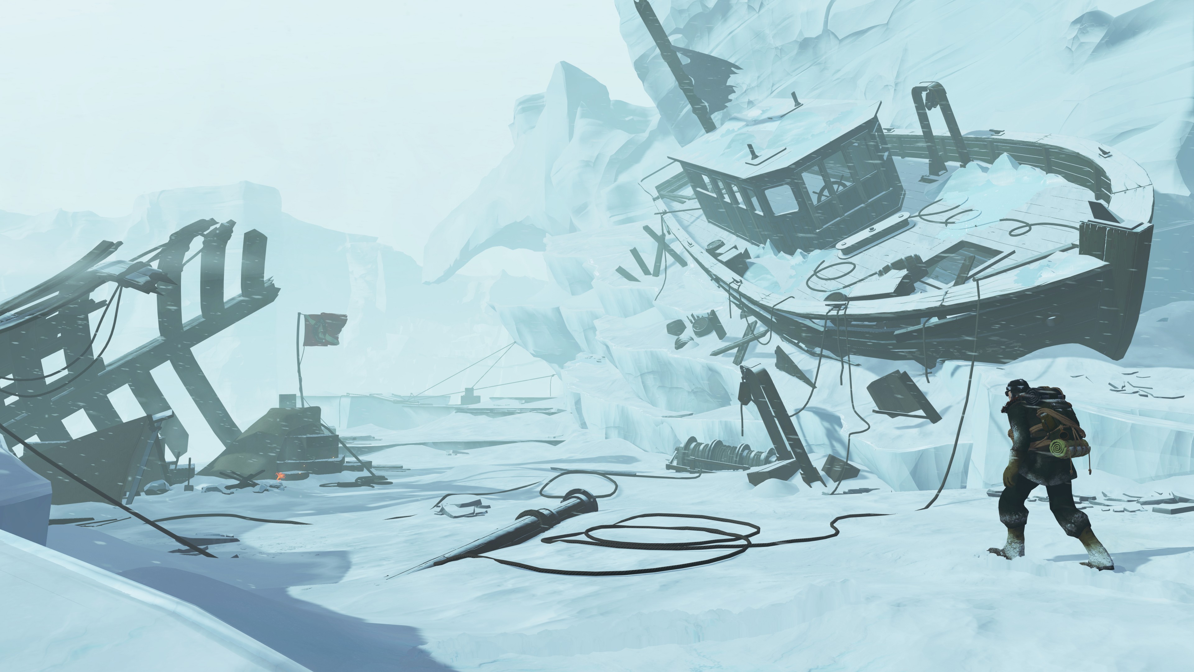 Edge of Nowhere, Oculus Rift, winter, best games, HD Wallpaper