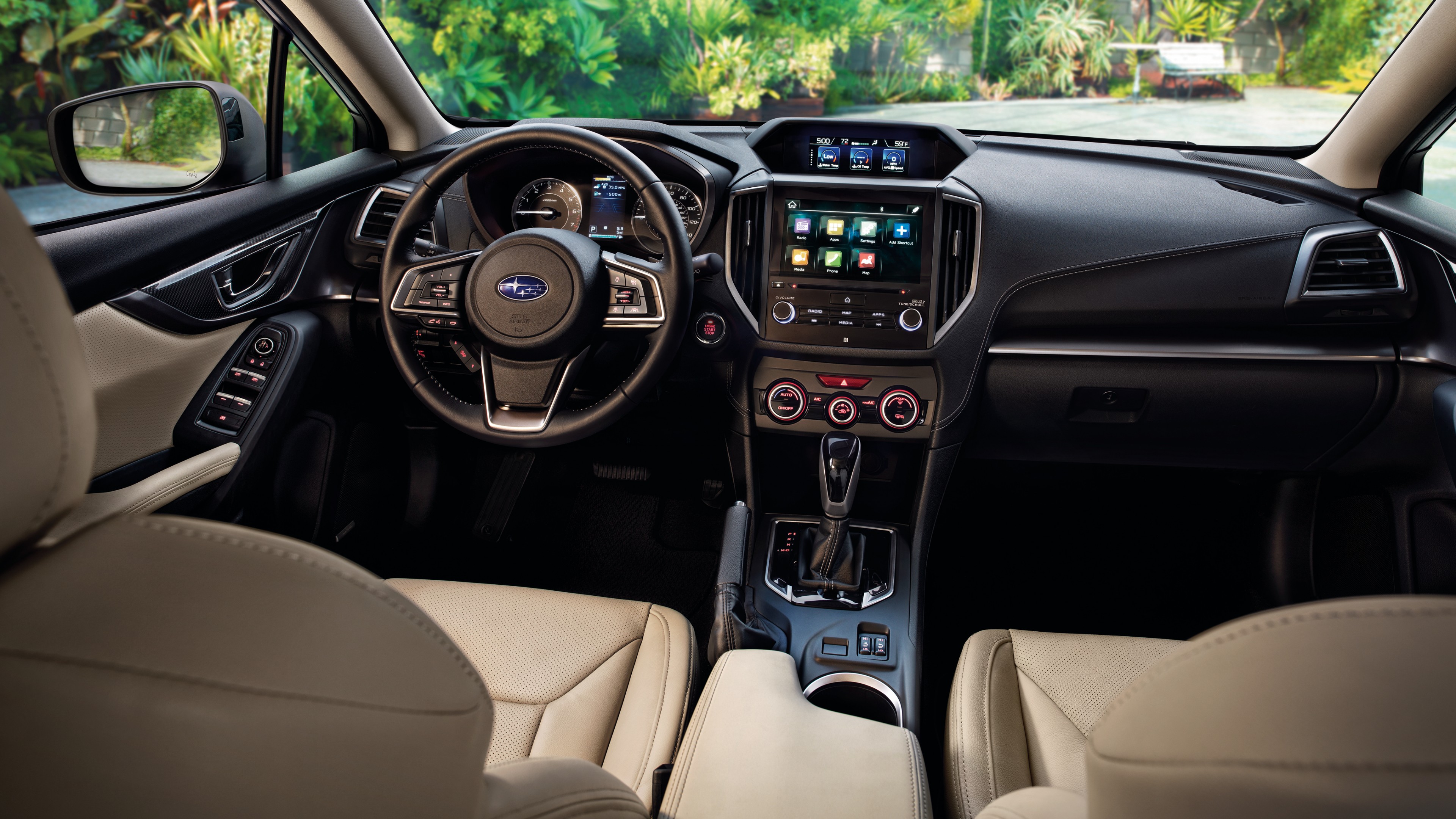 Subaru Impreza 5-door 2.0i Limited, NYIAS 2016, interior, HD Wallpaper