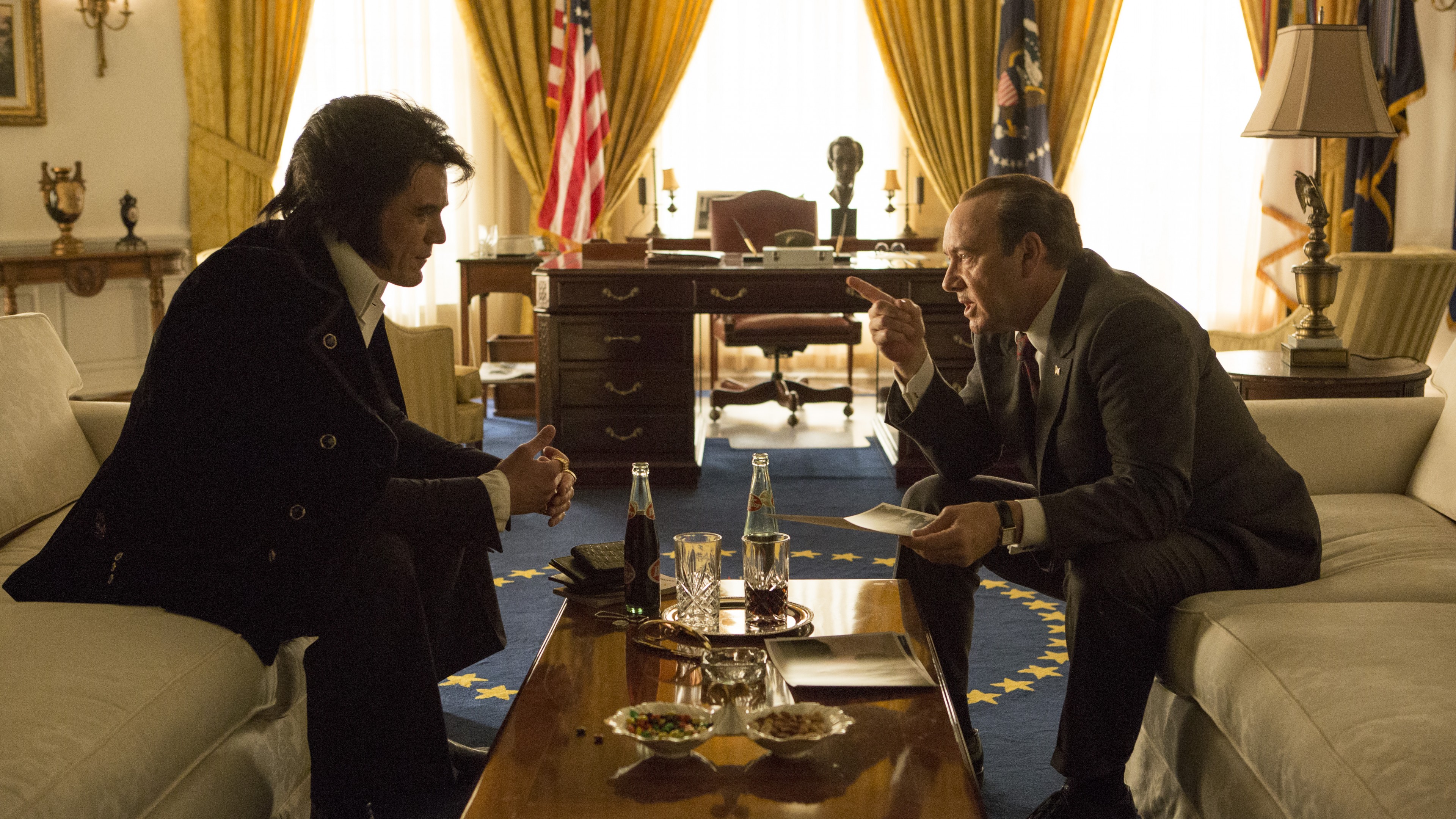 Elvis & Nixon, Michael Shannon, Kevin Spacey, Best Movies of 2016, HD Wallpaper