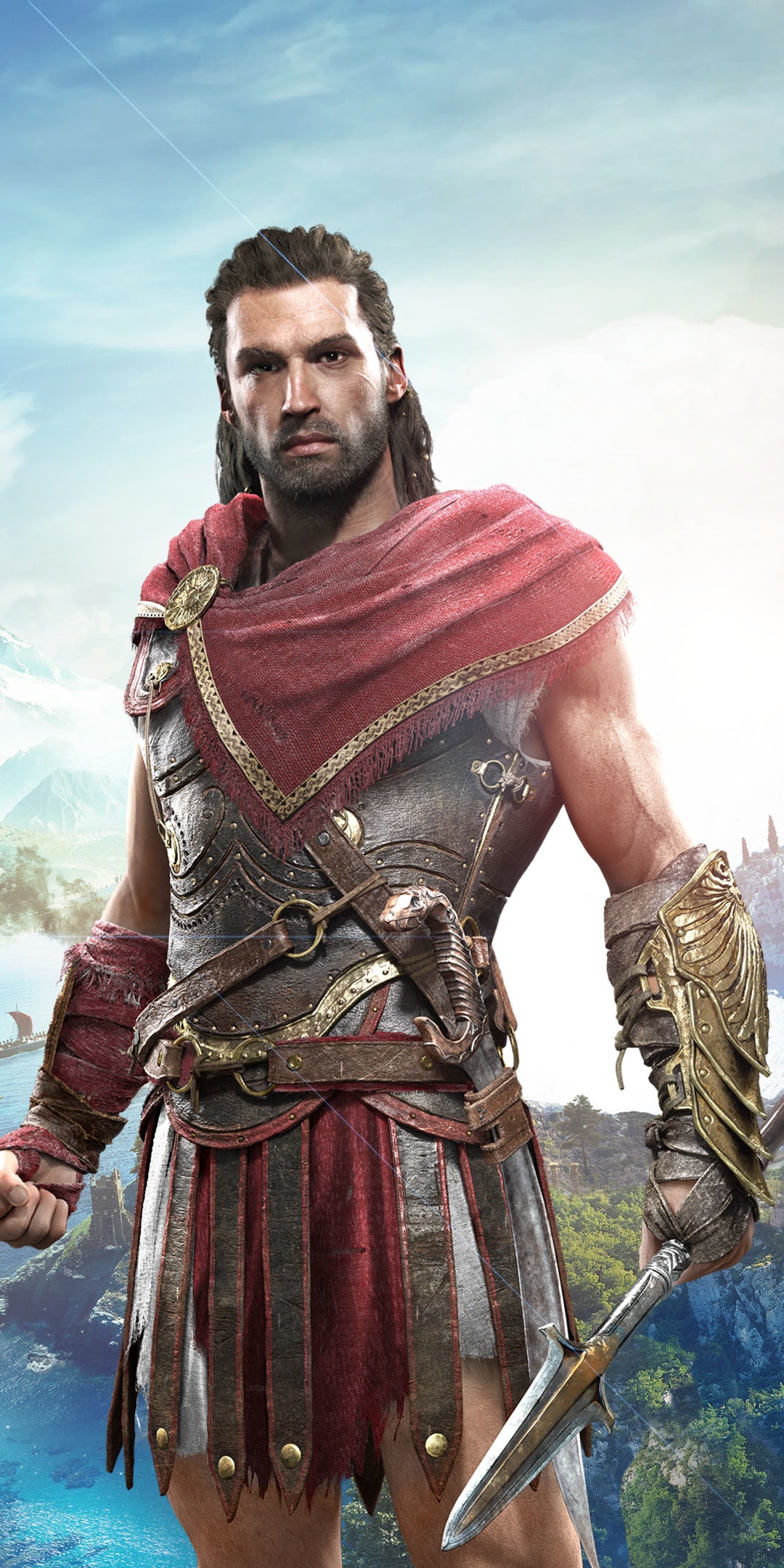 Video Game Assassins Creed Odyssey, 1080x2160, Phone HD Wallpaper