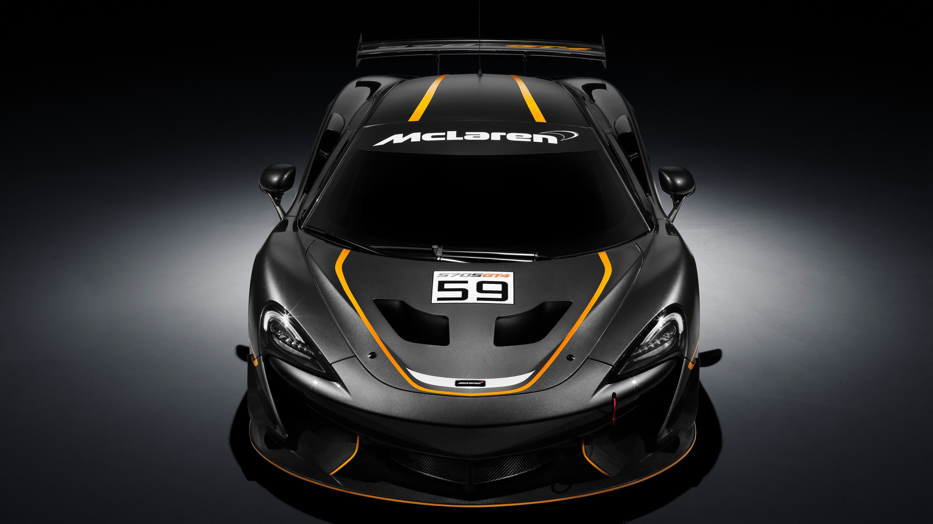McLaren 570S GT4, sport car, NYIAS 2016, HD Wallpaper
