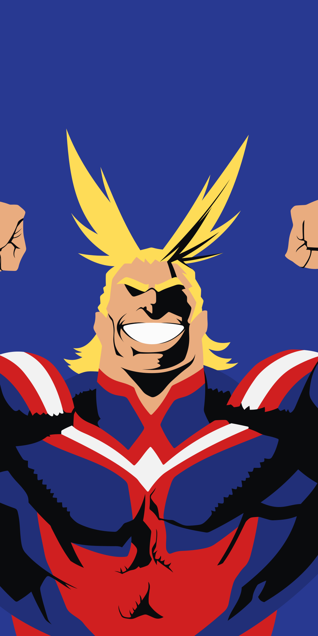 Anime My Hero Academia, All Might, Toshinori Yagi, 1080x2160, Phone HD Wallpaper