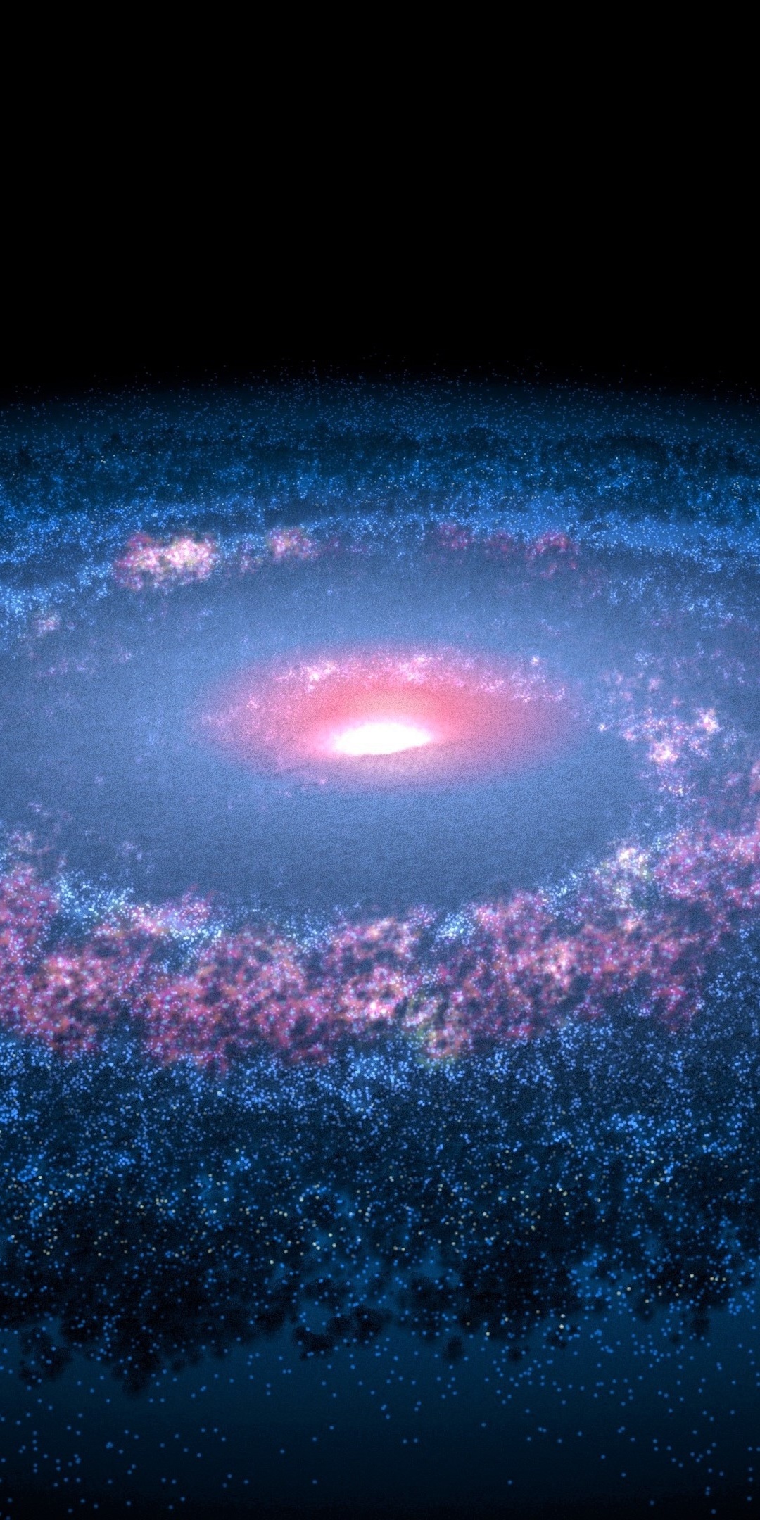 Sci Fi Galaxy, Blue, Space, Stars, 1080x2160, Phone HD Wallpaper