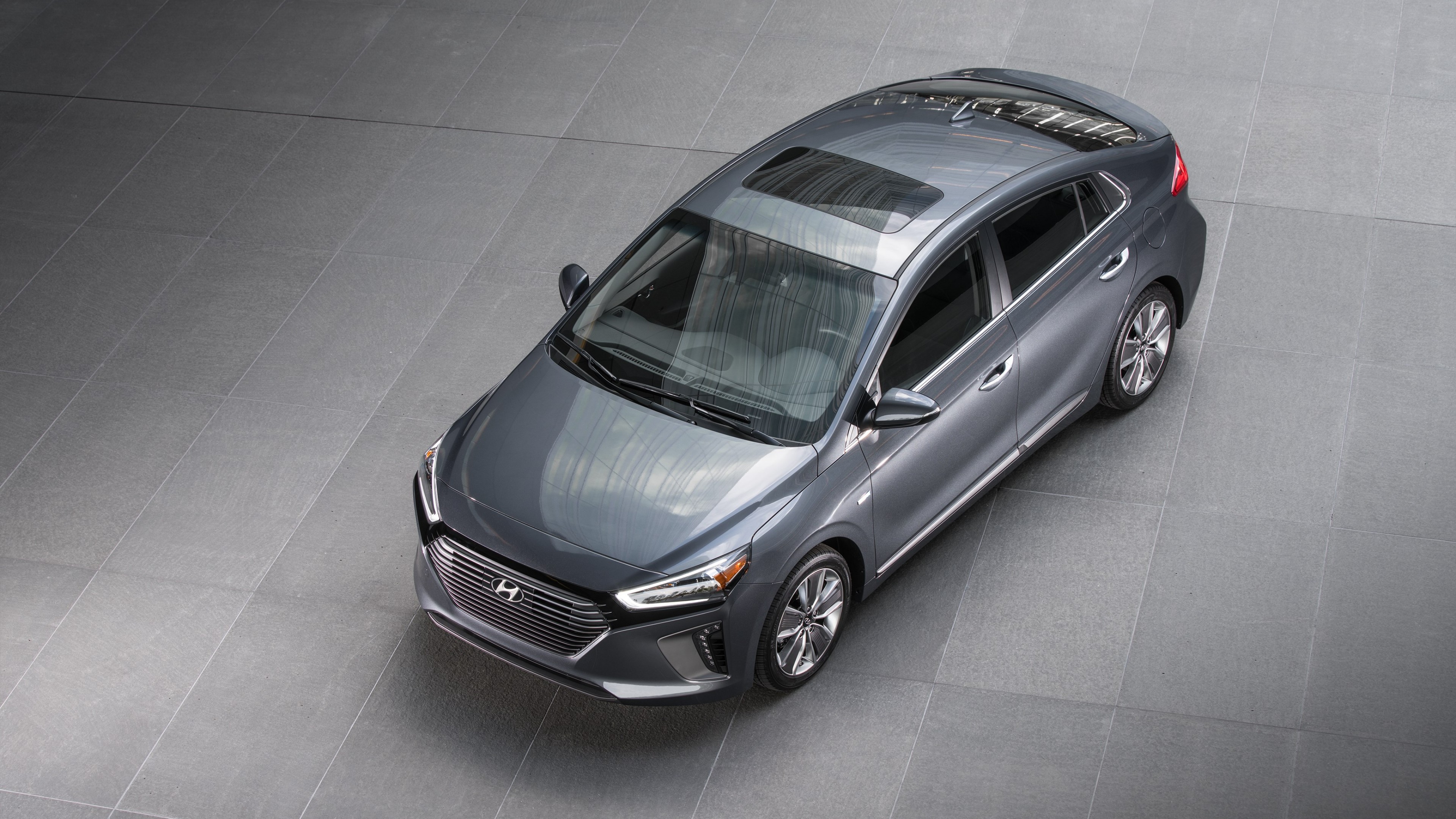 Hyundai Ioniq Hybrid, NYIAS 2016, hybrid, HD Wallpaper
