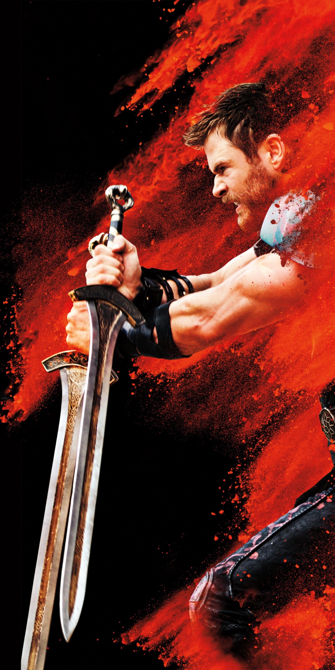 Movie Thor: Ragnarok, Chris Hemsworth, Thor, 1080x2160, Phone HD Wallpaper