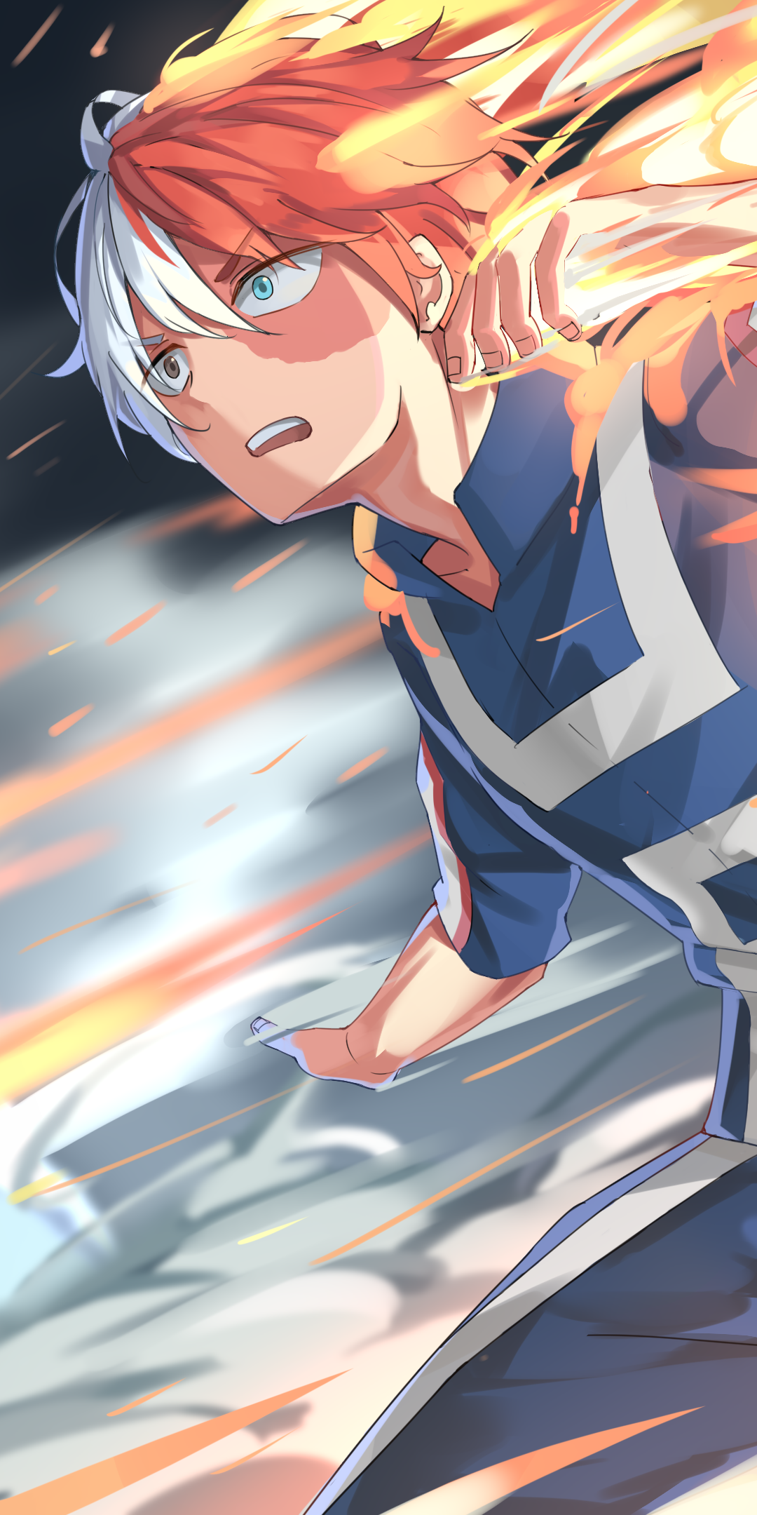 Anime My Hero Academia, Shoto Todoroki, 1080x2160, Phone HD Wallpaper
