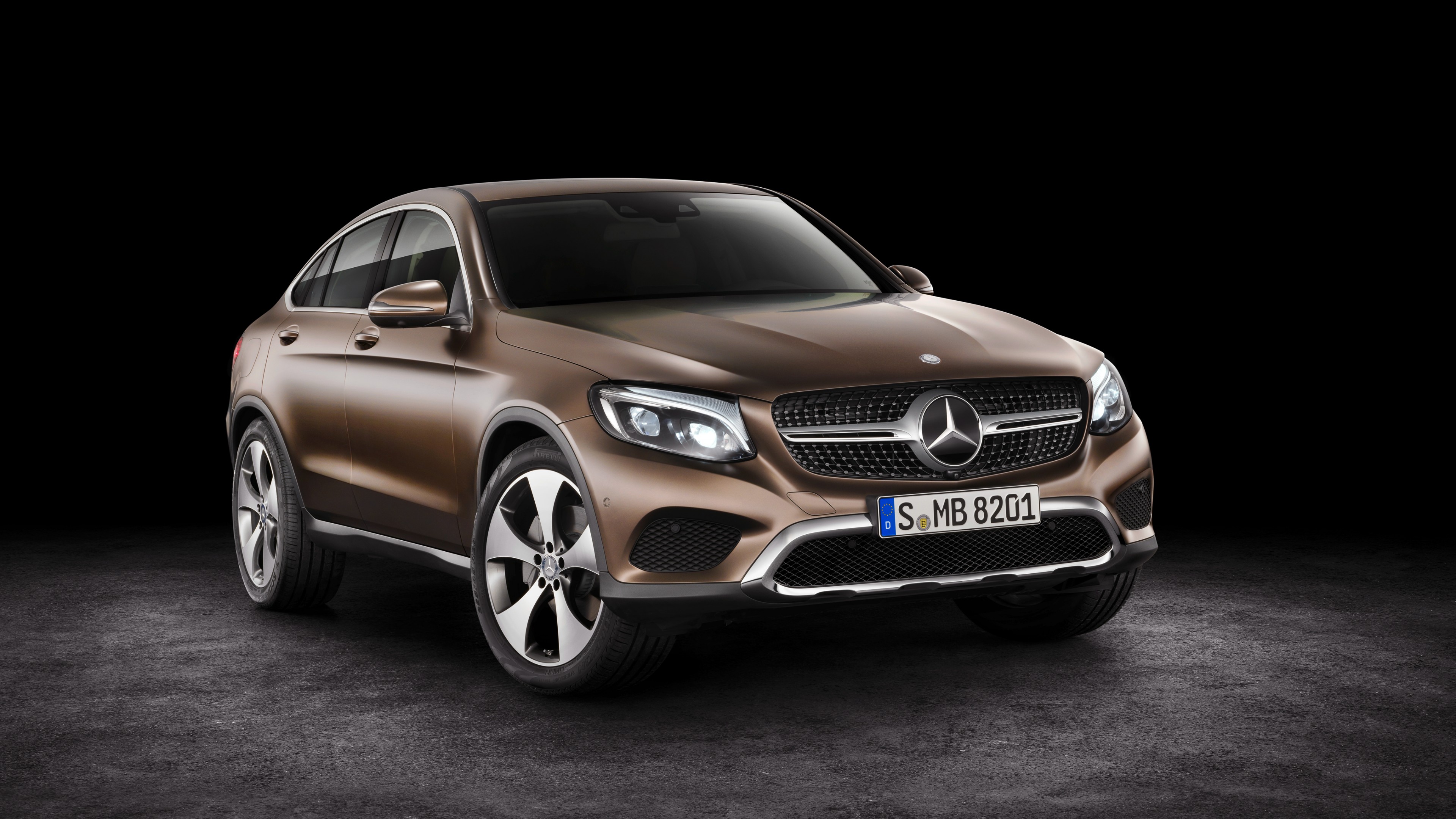 Mercedes-benz Glc klasse, coupe, NYIAS 2016, HD Wallpaper
