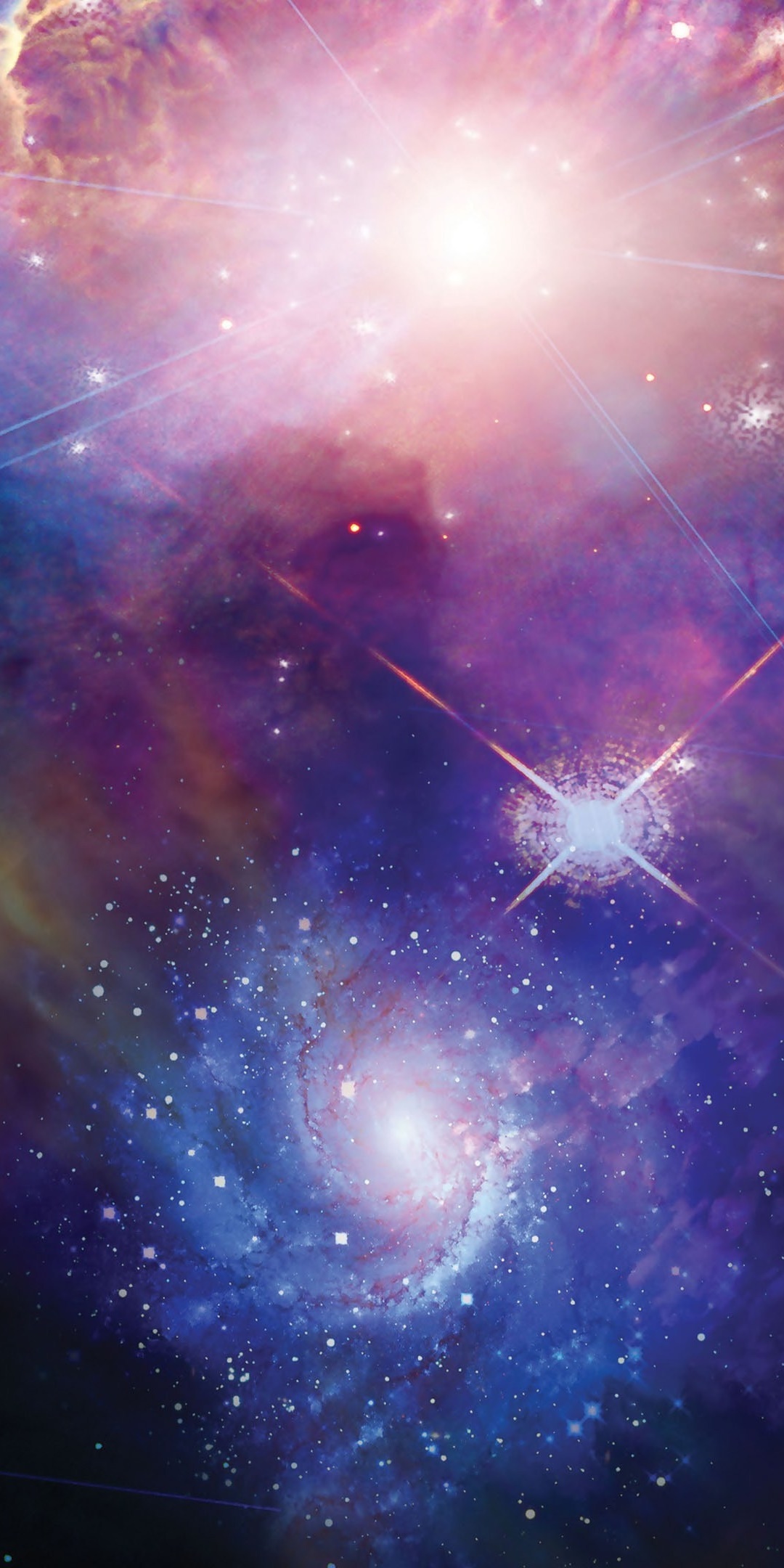 Sci Fi Nebula, 1080x2160, Phone HD Wallpaper