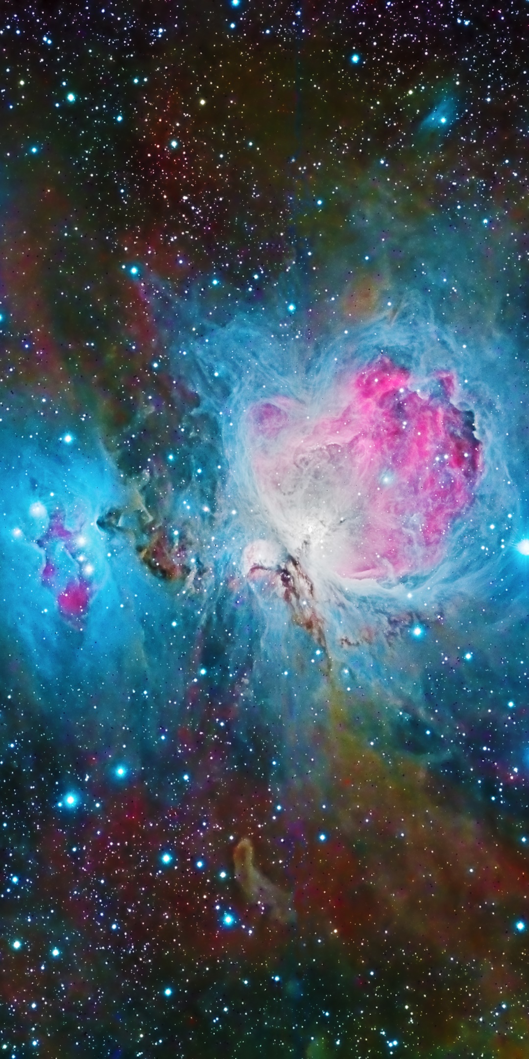 Sci Fi Nebula, Stars, Colorful, Colors, Space, 1080x2160, Phone HD Wallpaper