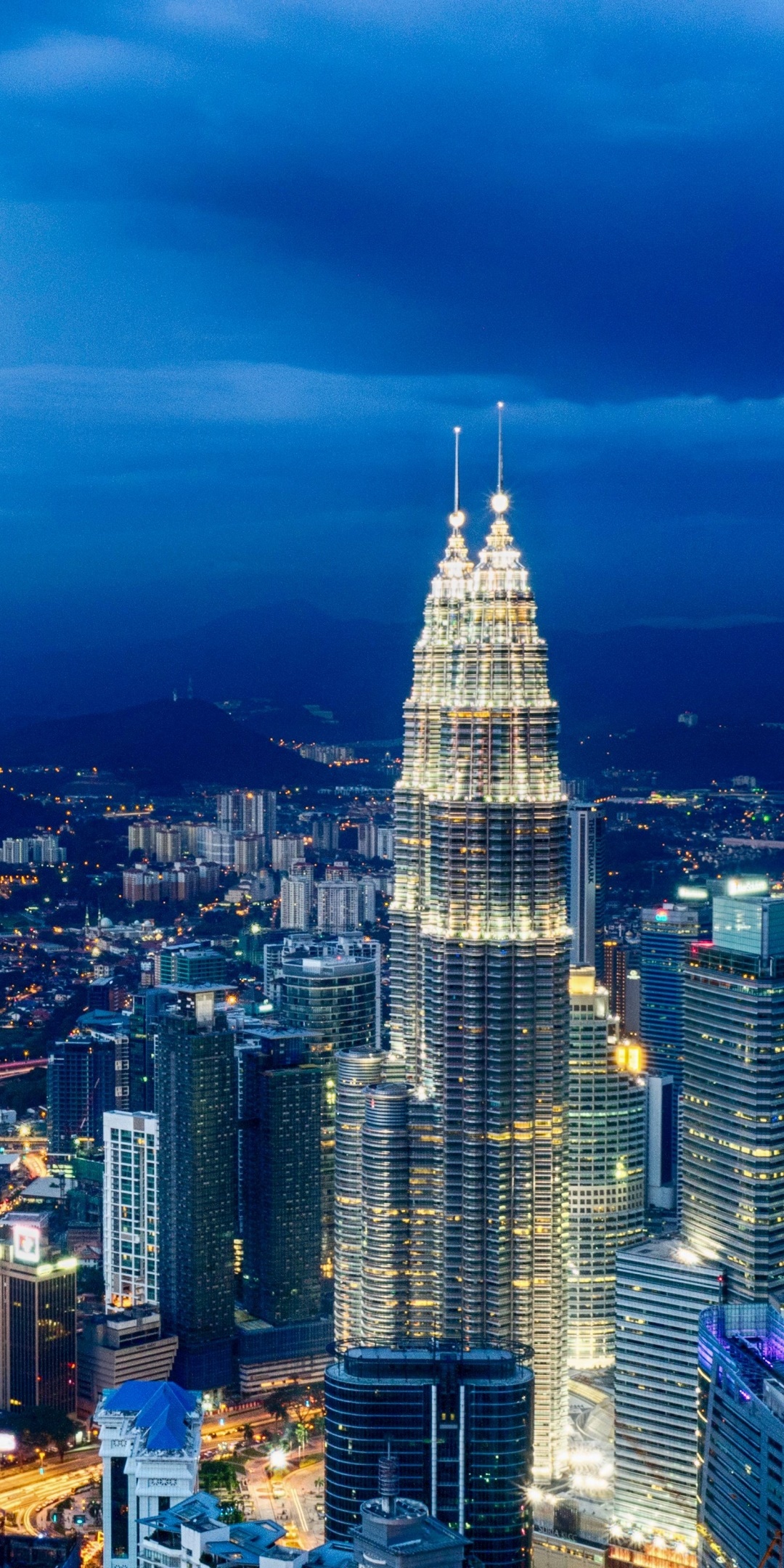Man Made Kuala Lumpur, Cloud, Cityscape, City, Architecture, Building, 1080x2160, Phone HD Wallpaper