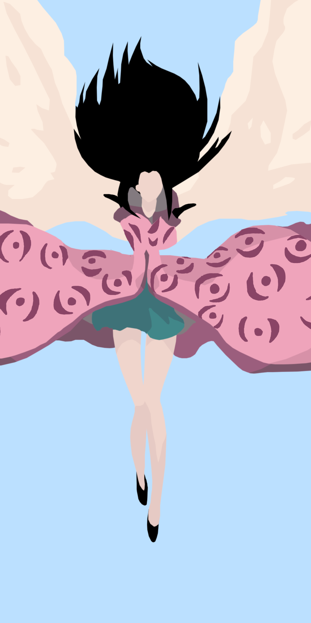 Anime One Piece, Nico Robin, Minimalist, 1080x2160, Phone HD Wallpaper