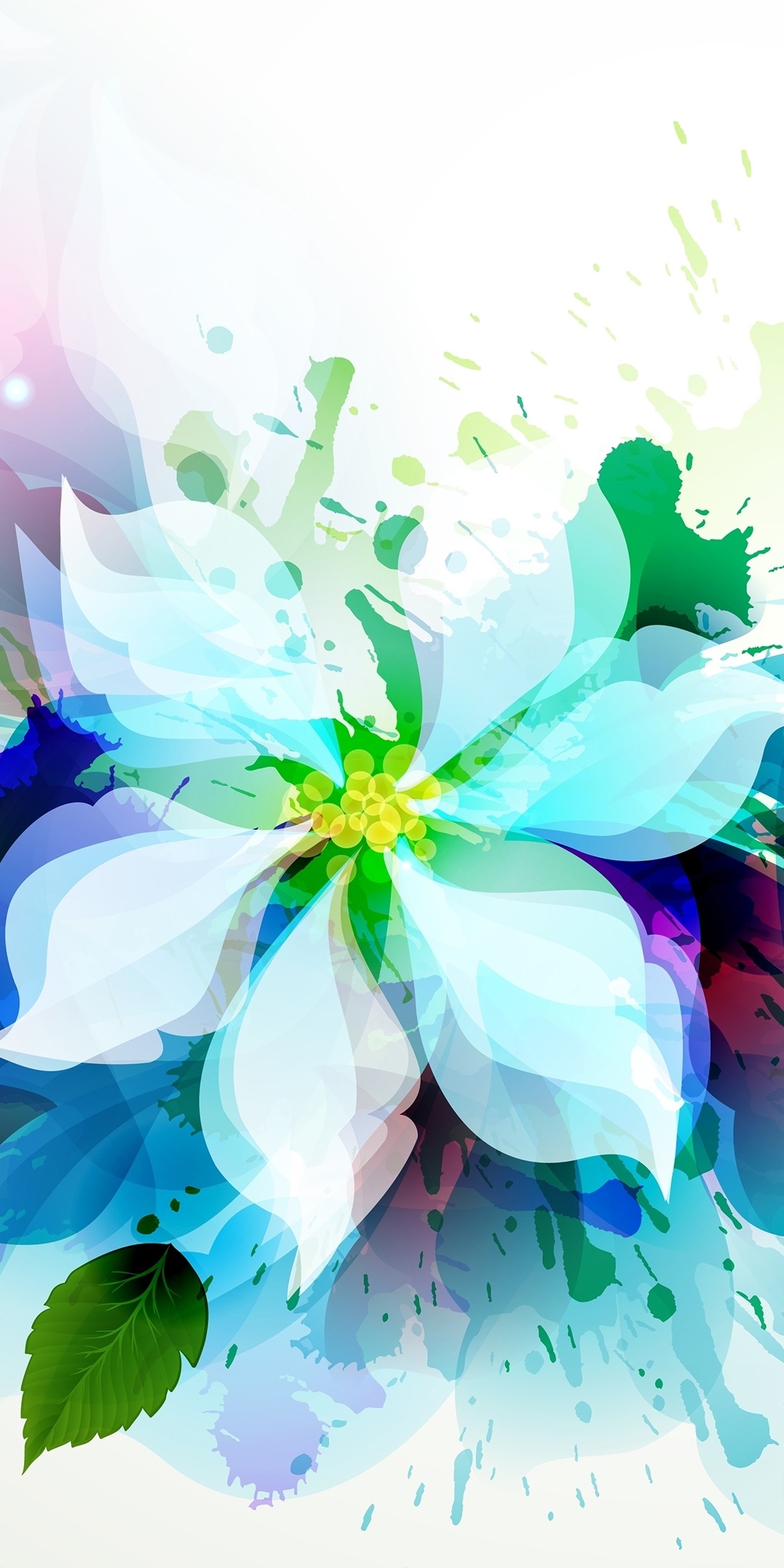 Artistic Flower, 1080x2160, Phone HD Wallpaper