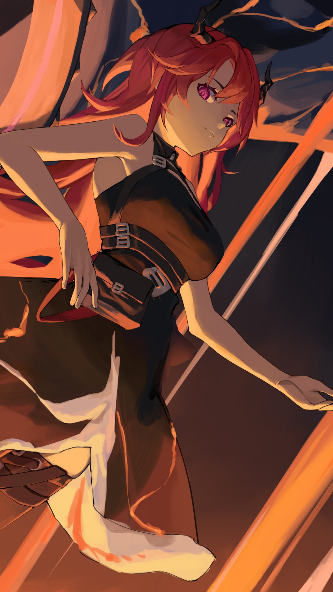 Video Game Arknights, Surtr (Arknights), 1080x1920, Phone HD Wallpaper