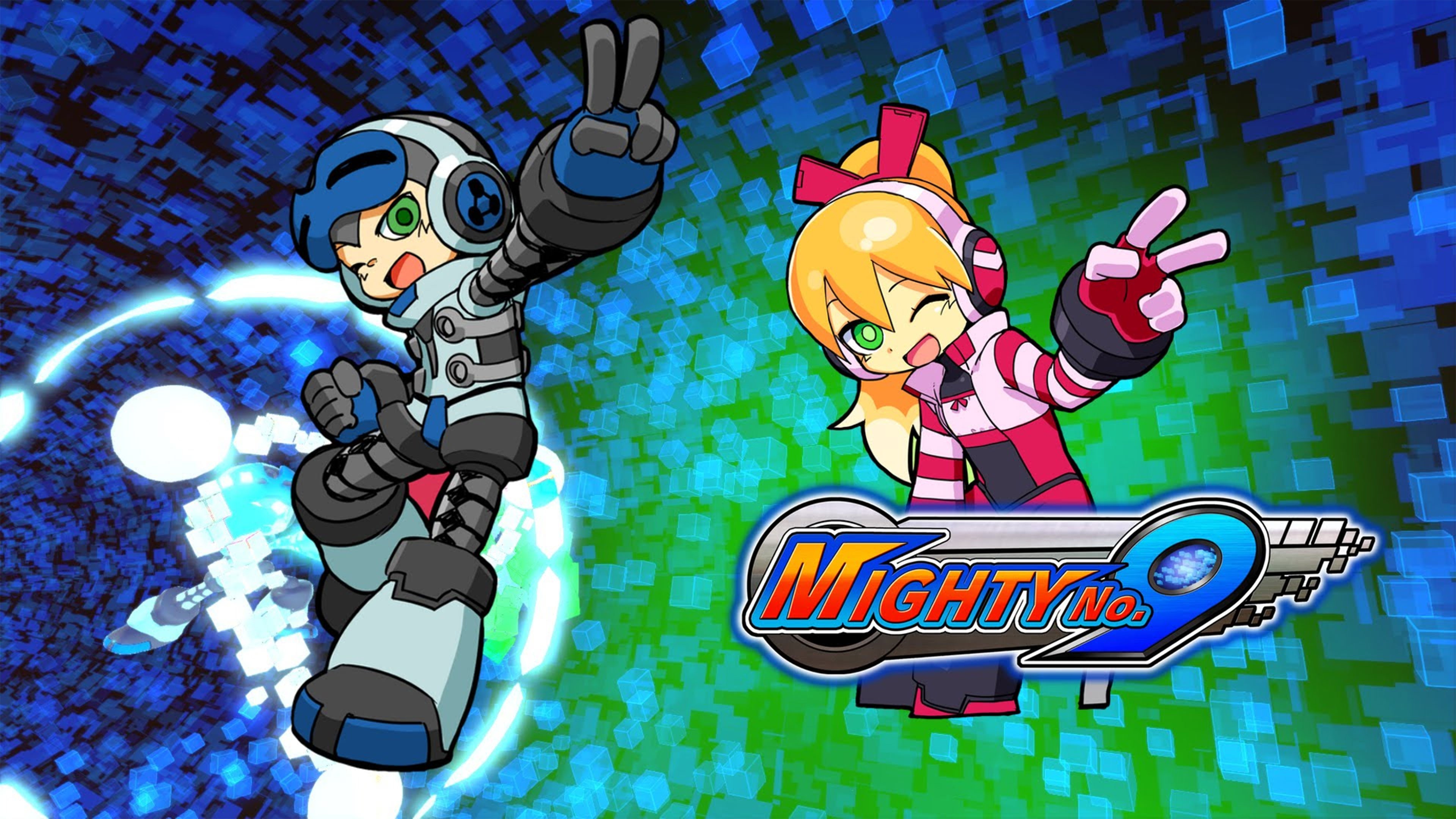 Mighty No. 9, platform, Mega Man, PC, PS4, Xbox One, HD Wallpaper