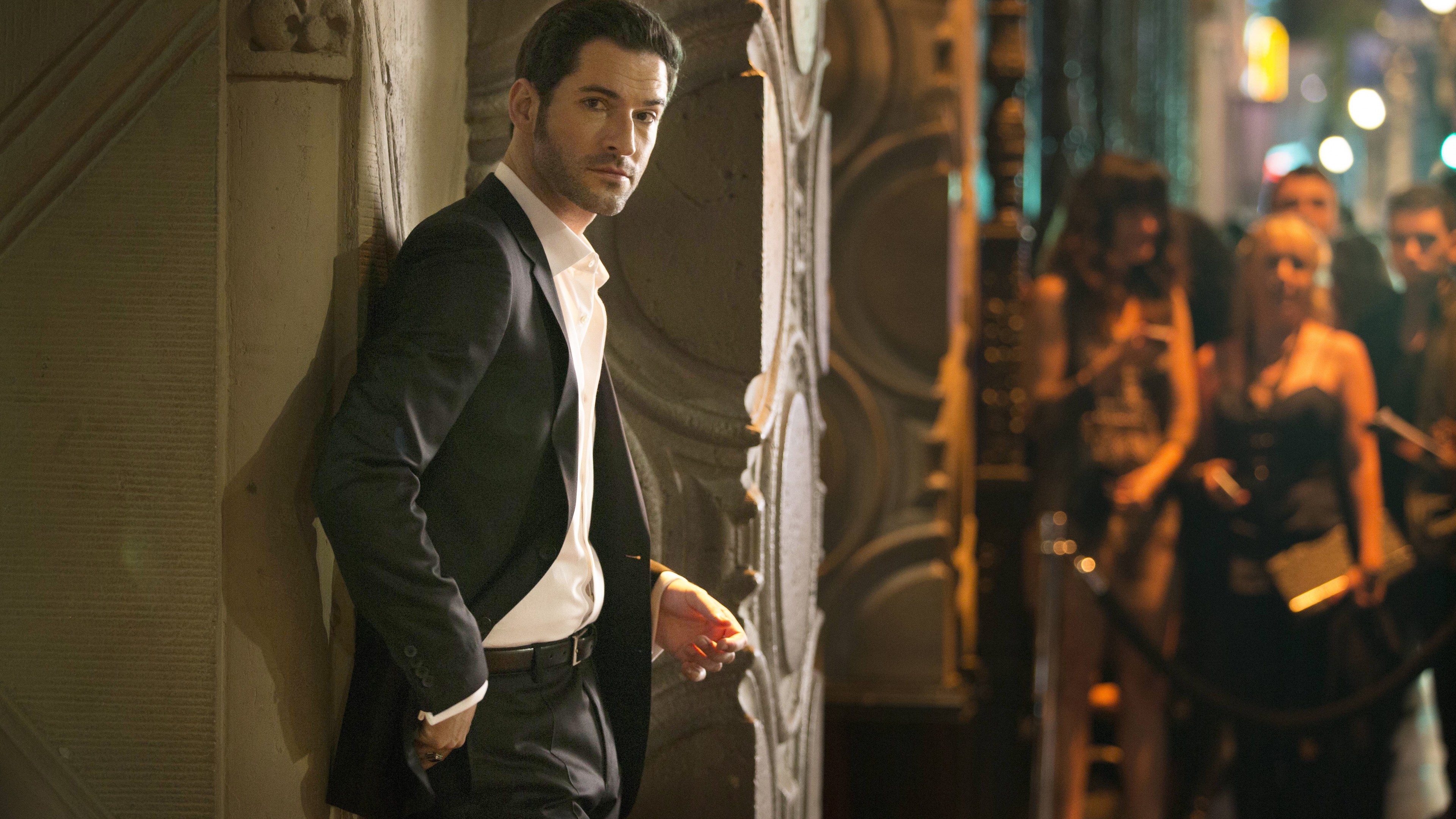 Lucifer, Tom Ellis, Best TV Series, HD Wallpaper