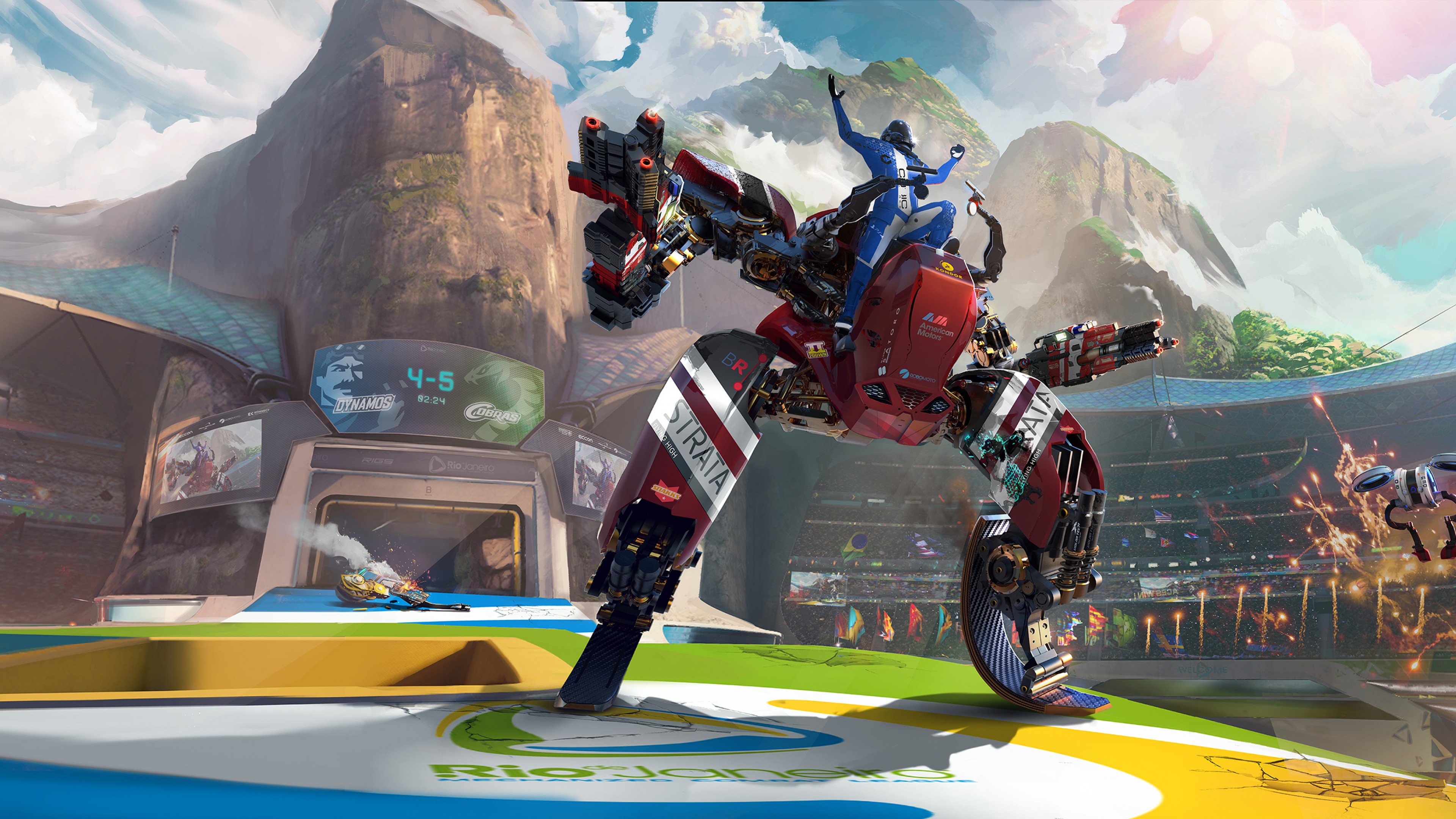RIGS: Mechanized Combat League, VR, PS VR, PS4, HD Wallpaper