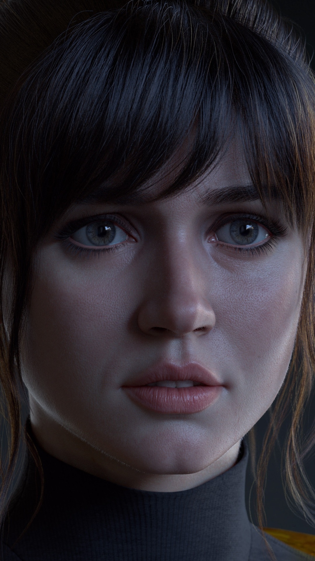 Celebrity Ana de Armas, Actress, Face, Cuban, 1080x1920, Phone HD Wallpaper