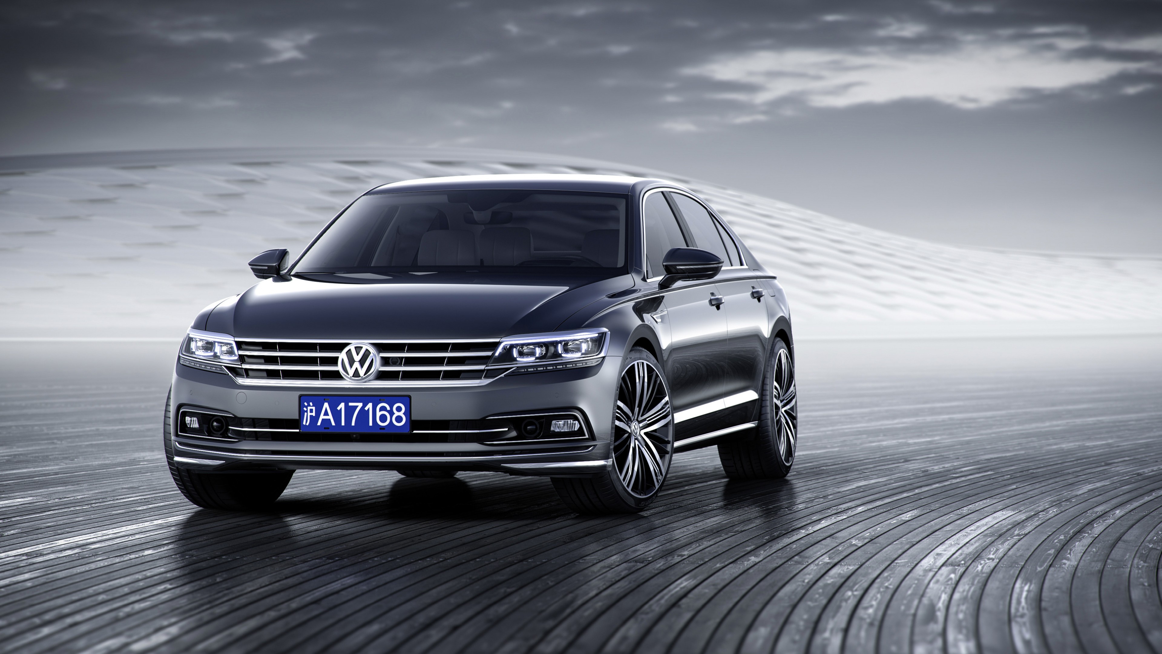 Volkswagen Phideon, Geneva Auto Show 2016, sedan, HD Wallpaper