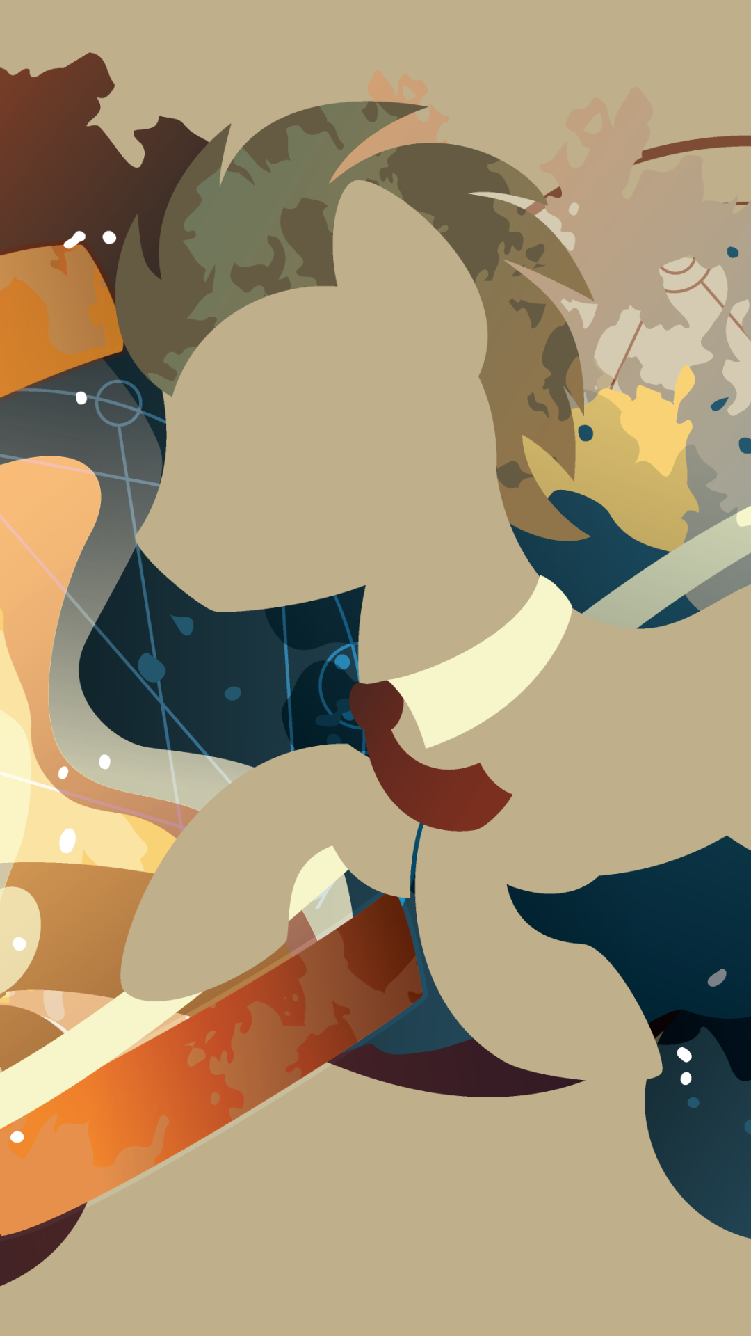TV Show My Little Pony: Friendship is Magic, Minimalist, Dr. Hooves (My Little Pony), 1080x1920, Phone HD Wallpaper