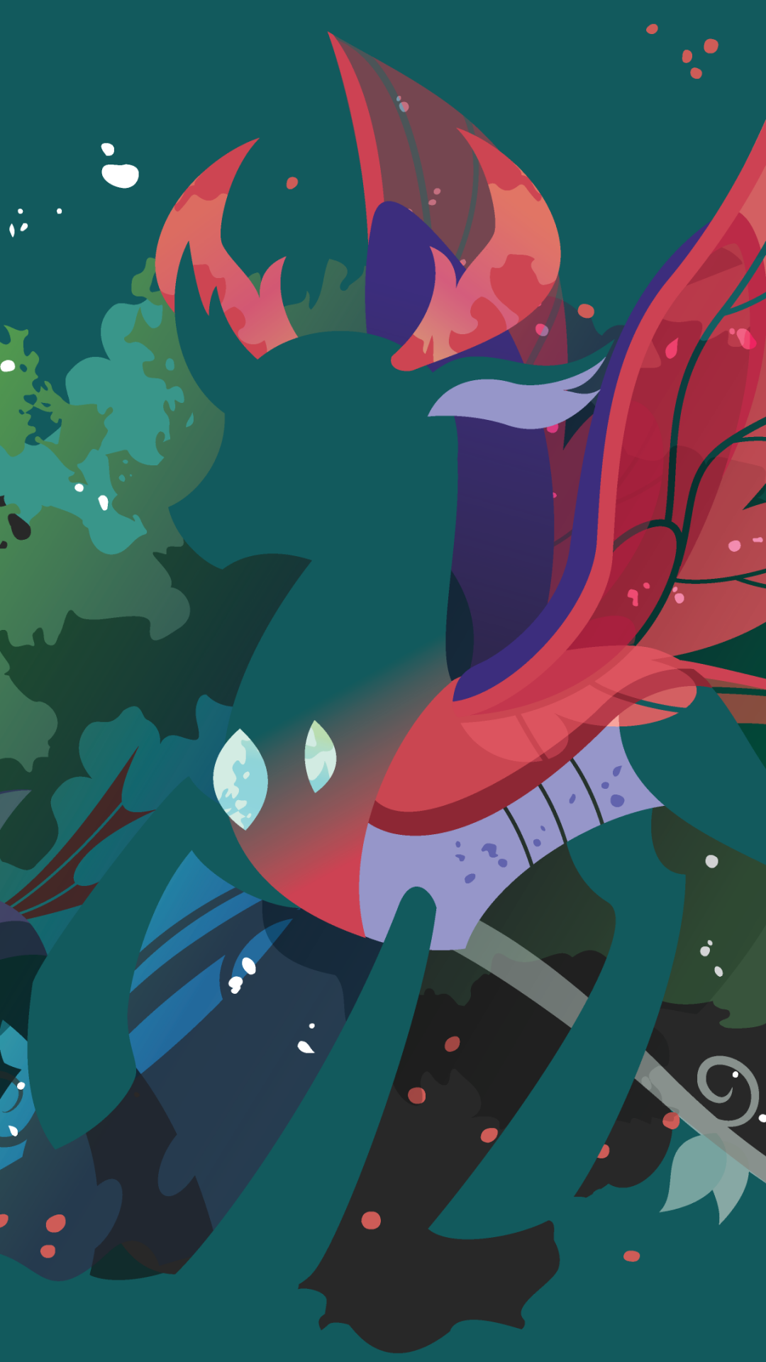 TV Show My Little Pony: Friendship is Magic, Pharynx (My Little Pony), Minimalist, 1080x1920, Phone HD Wallpaper