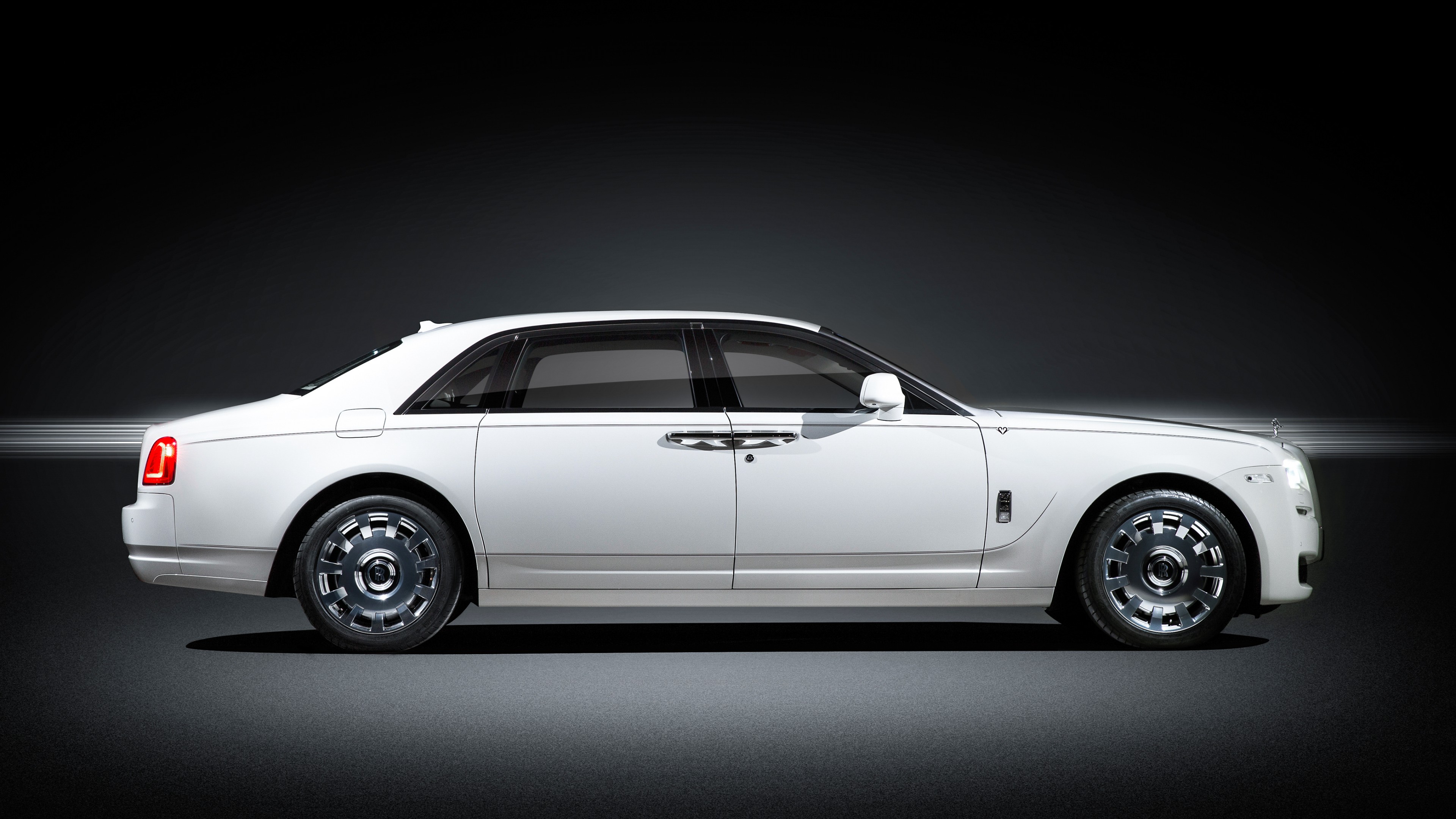 Rolls-Royce Ghost Eternal Love, luxury cars, white, HD Wallpaper