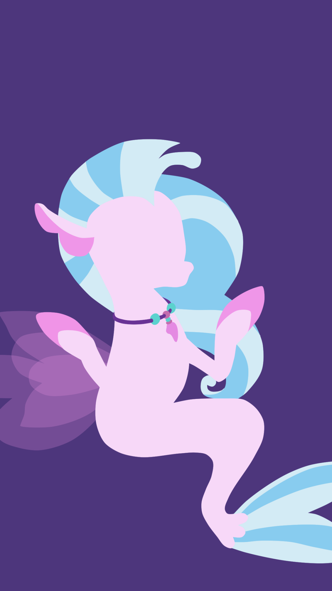 TV Show My Little Pony: Friendship is Magic, Silverstream (My Little Pony: Friendship Is Magic), Minimalist, 1080x1920, Phone HD Wallpaper