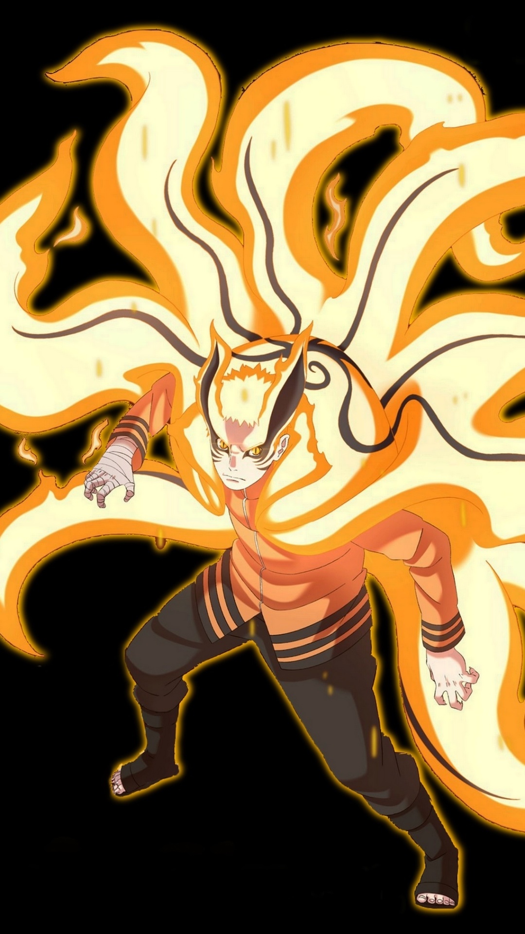 Anime Boruto, Naruto Uzumaki, Baryon Mode (Naruto), 1080x1920, Phone HD Wallpaper