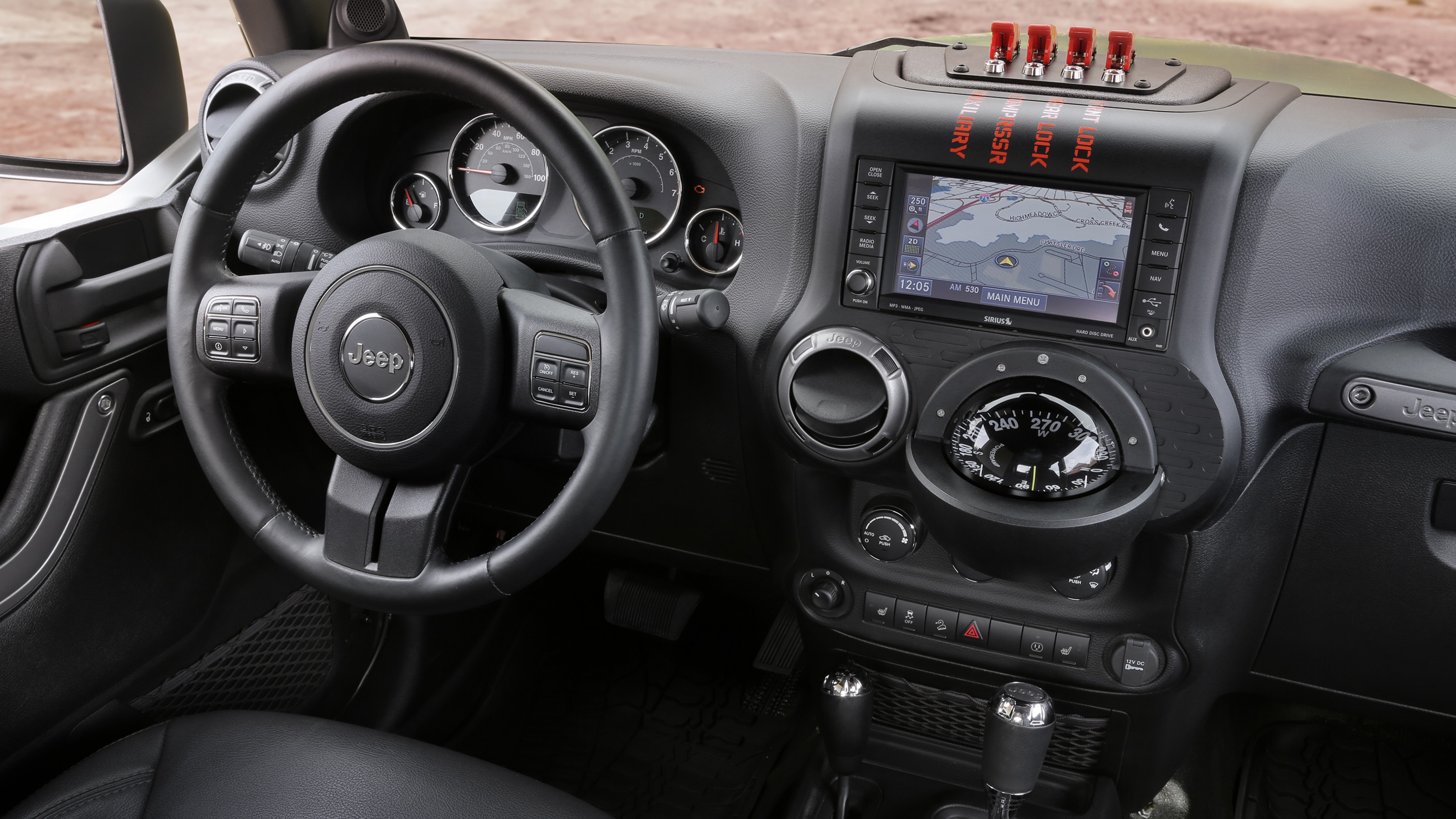 Jeep Crew Chief 715, Moab Easter Jeep Safari 2016, interior, HD Wallpaper