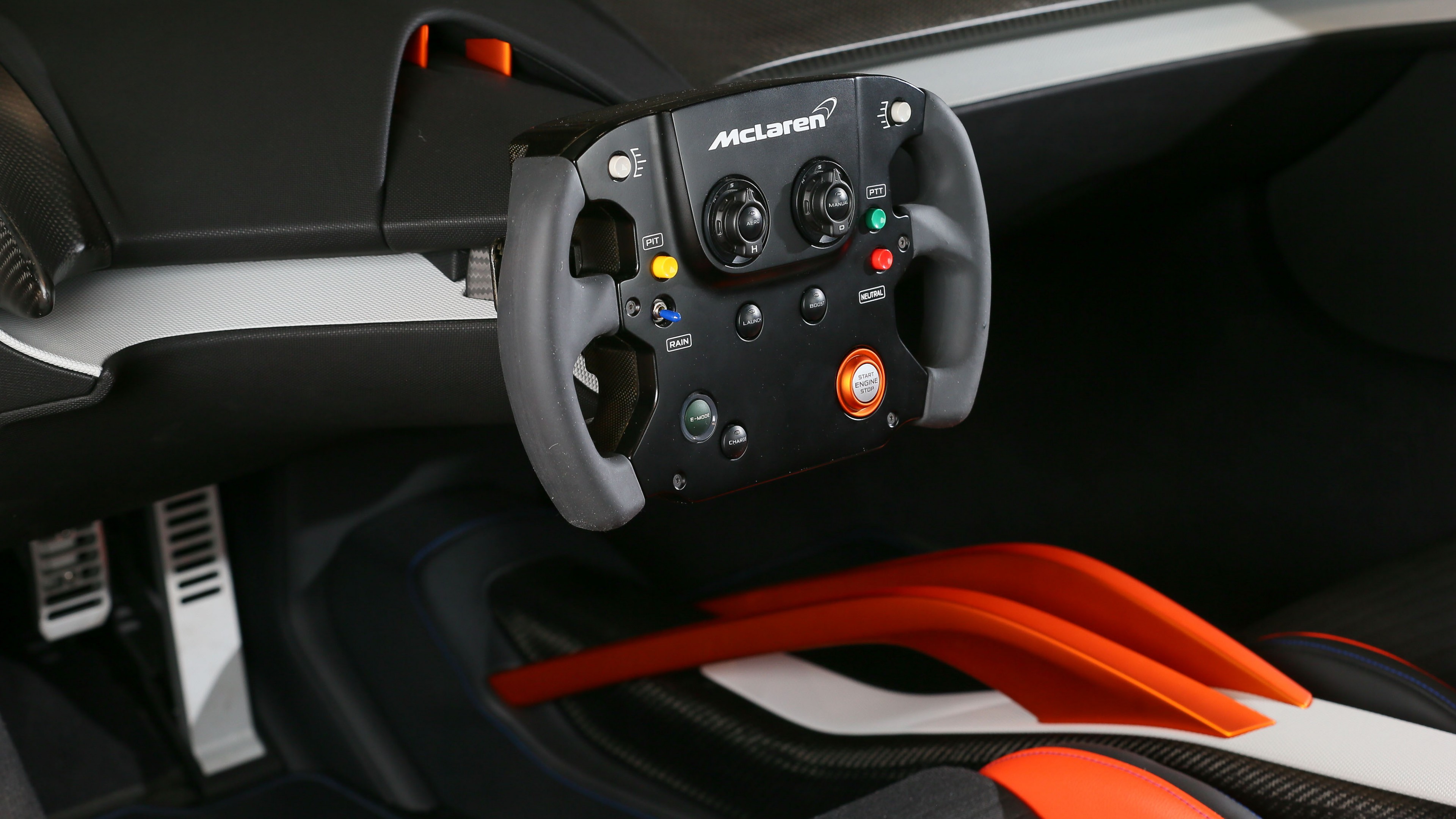 Mc Laren 675LT, JVC-Kenwood, Geneva Auto Show 2016, interior, HD Wallpaper