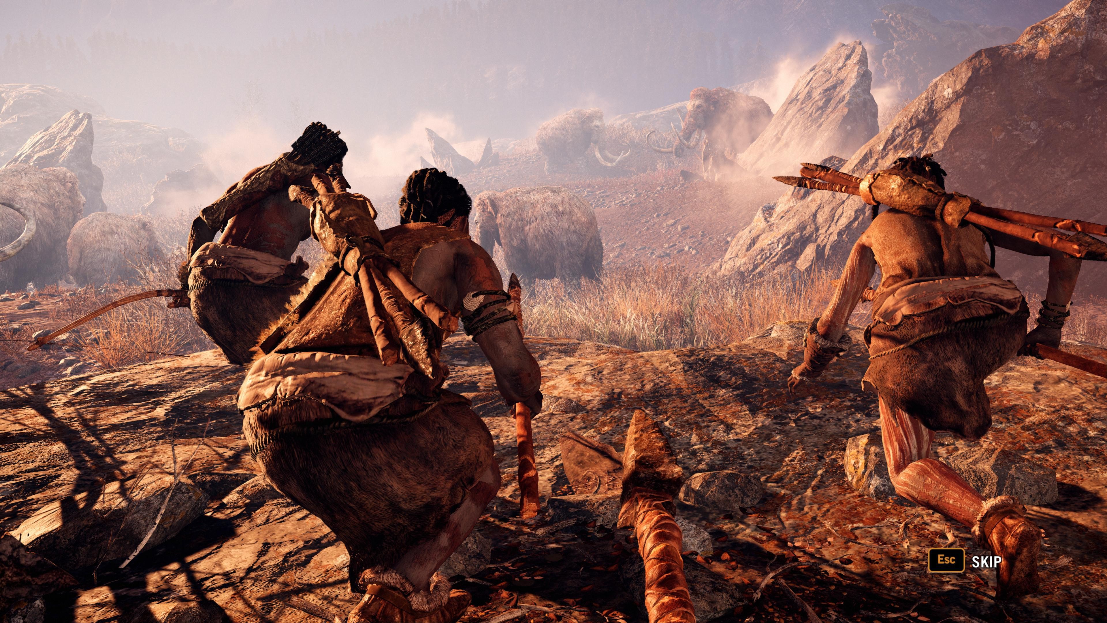 Far Cry Primal, mammoths, Best Game, PC, PS4, Xbox One, HD Wallpaper