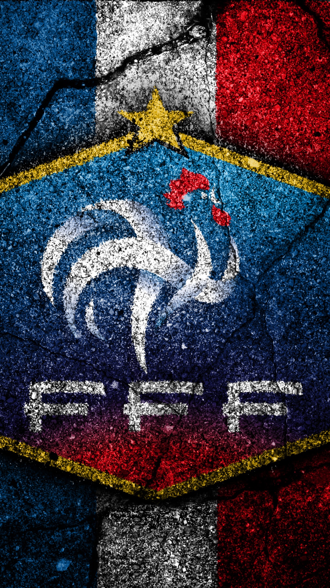 Sports France National Football Team, France, Logo, Soccer, Emblem, 1080x1920, Phone HD Wallpaper