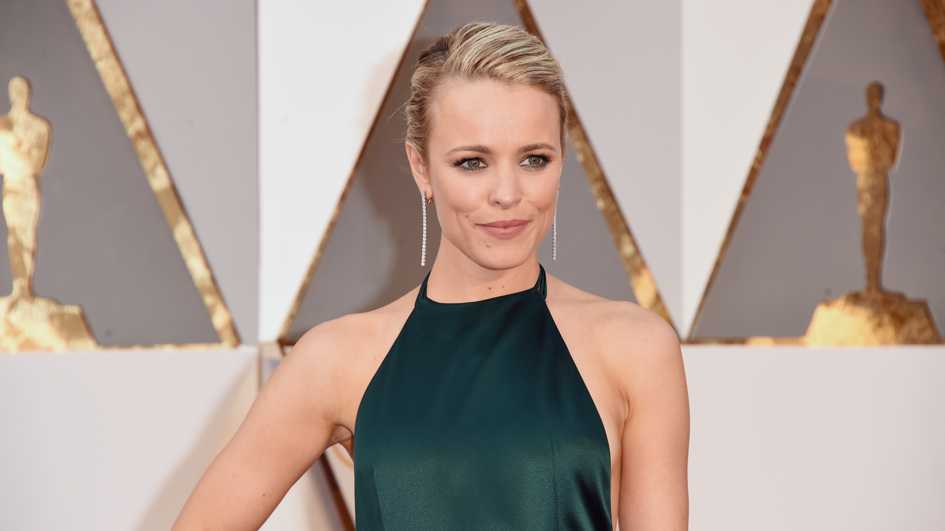 Rachel McAdamc, Oscar 2016, red carpet, Most popular celebs, actress, HD Wallpaper