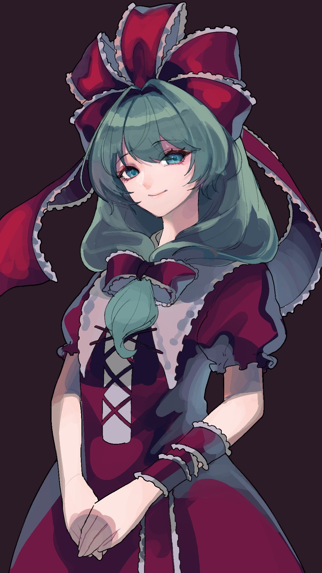Anime Touhou, Hina Kagiyama, 1080x1920, Phone HD Wallpaper