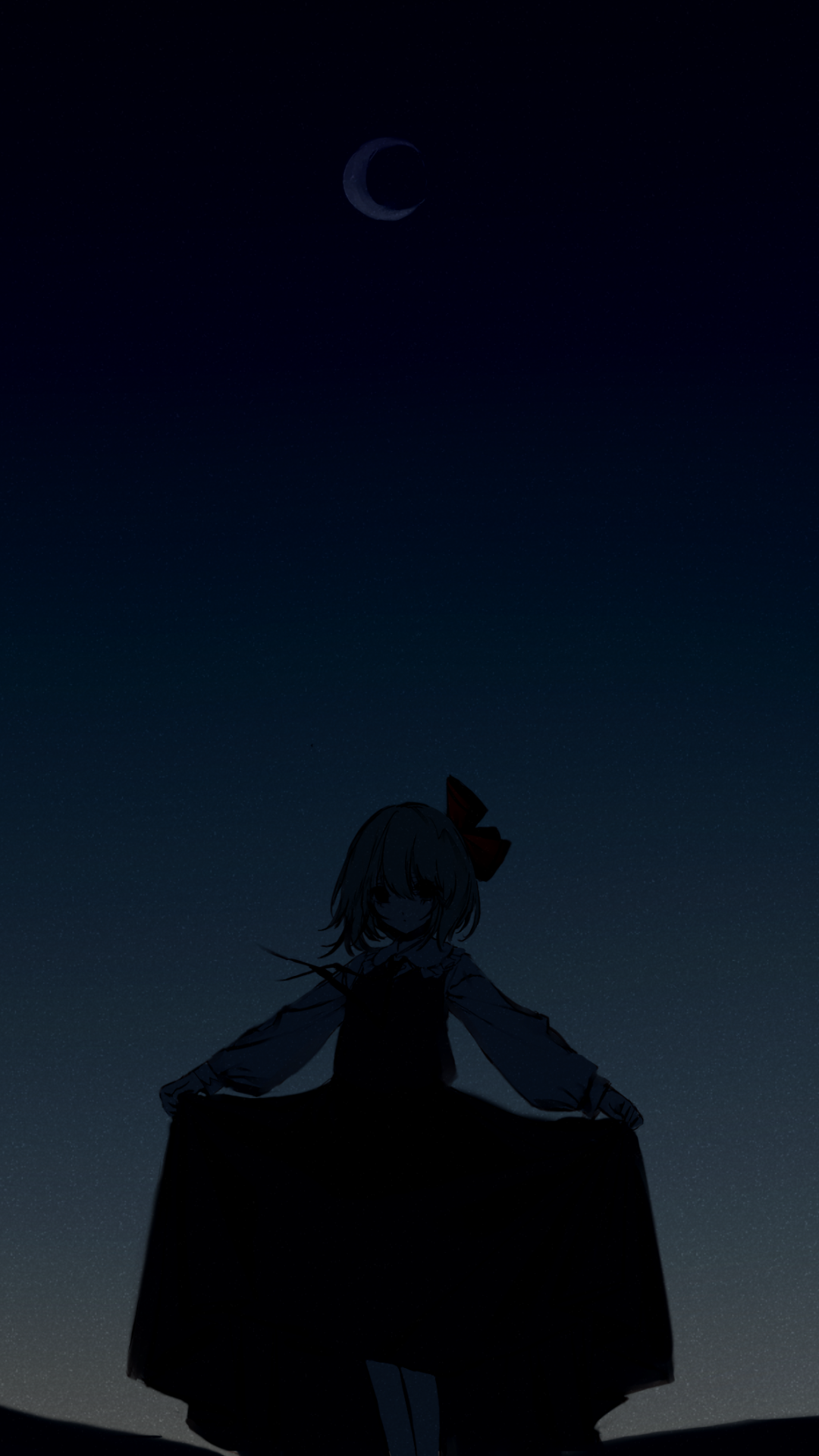 Anime Touhou, Rumia (Touhou), 1080x1920, Phone HD Wallpaper