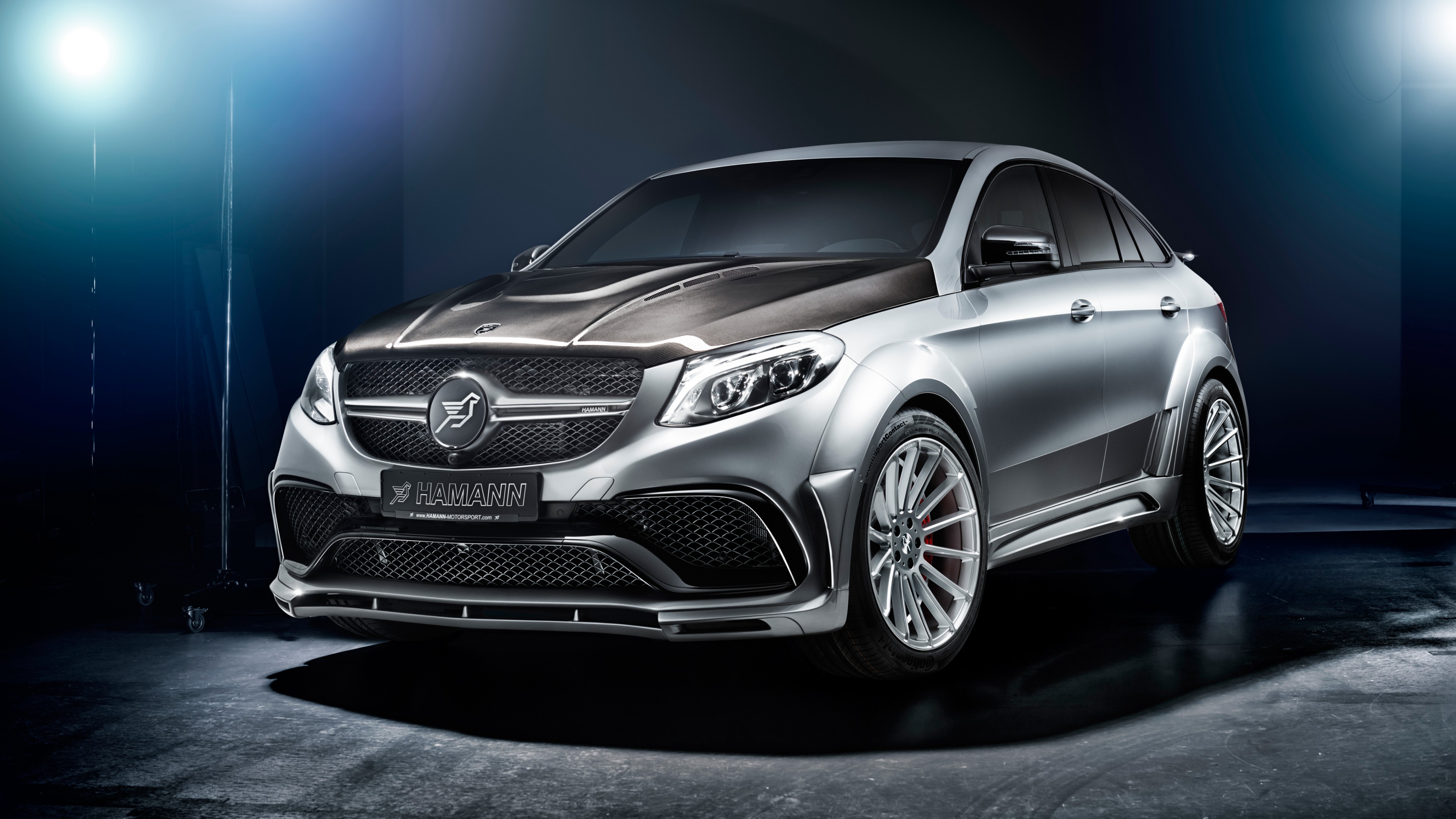 Hamann, Mercedes-Benz AMG 63 S, Coupe, Geneva Auto Show 2016, silver, HD Wallpaper
