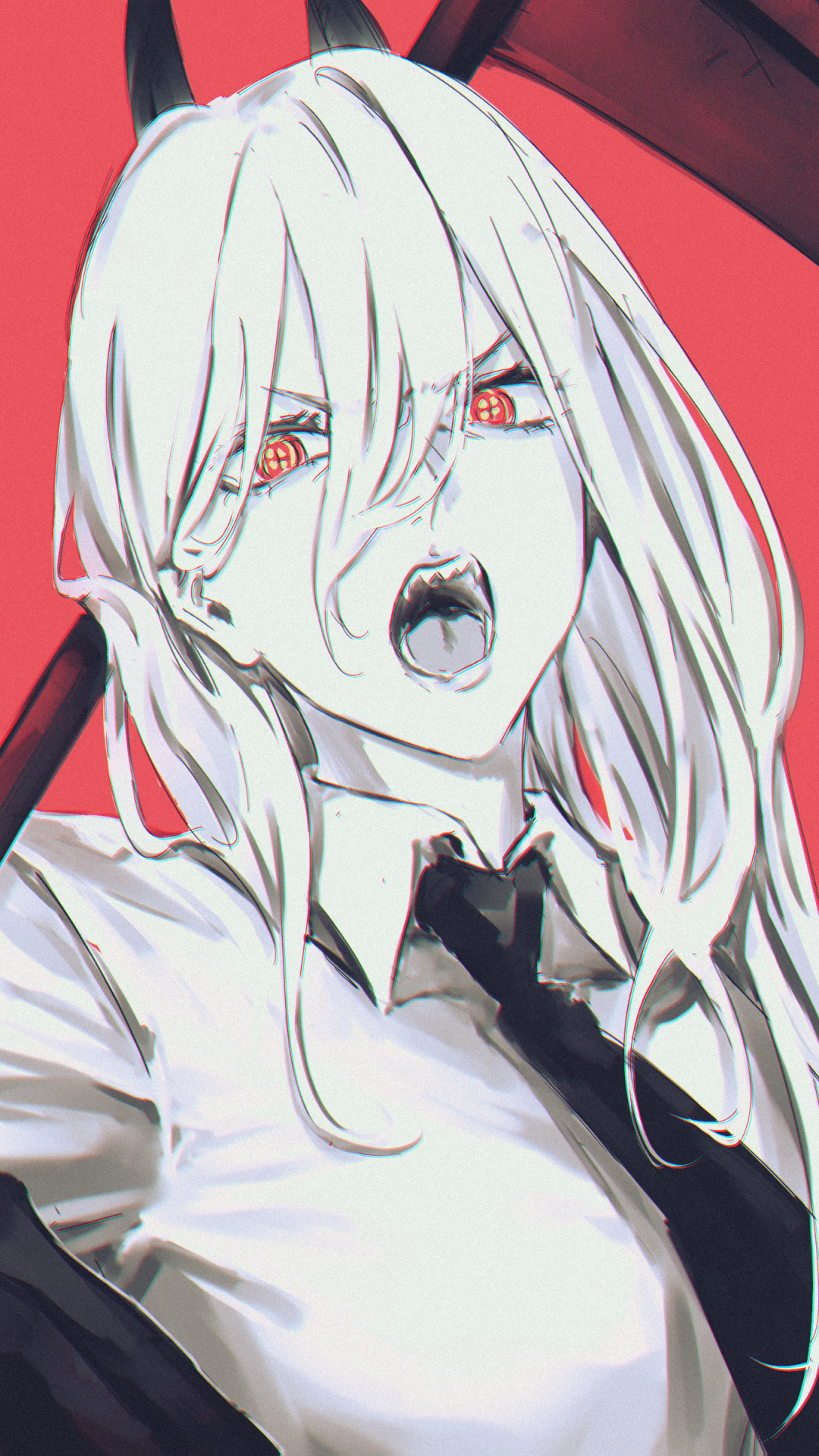 Anime Chainsaw Man, Power (Chainsaw Man), 1080x1920, Phone HD Wallpaper