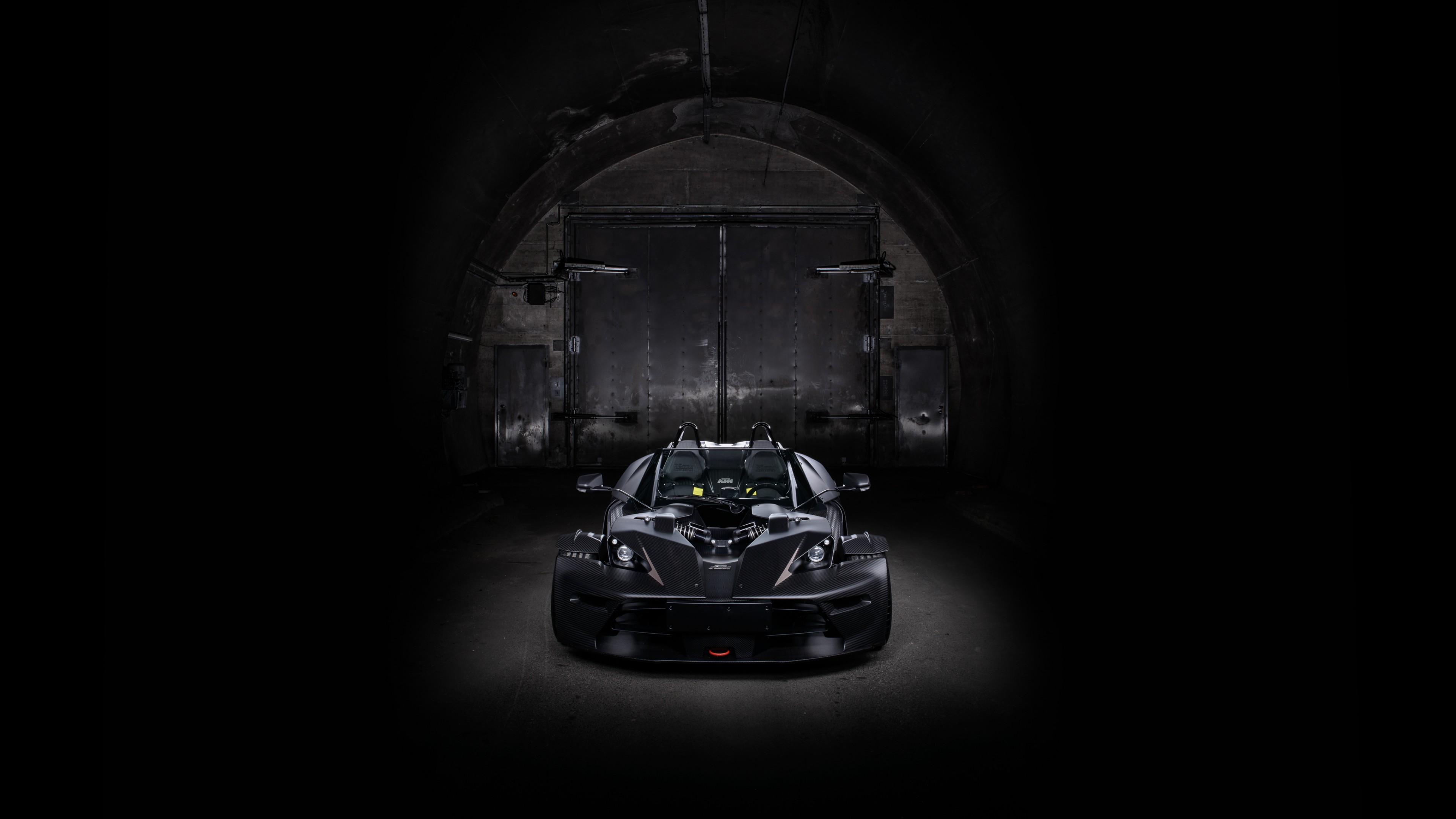 KTM X-Bow GT Black Edition Geneva Auto Show 2016, supercar, sport car, black, HD Wallpaper